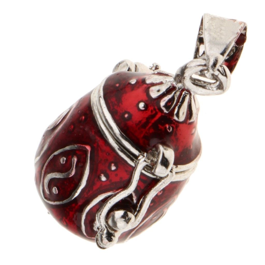 Jewelry 2 Pcs Heart Enamel Openable Pendant Size ONE SIZE - 5 Thumbnail