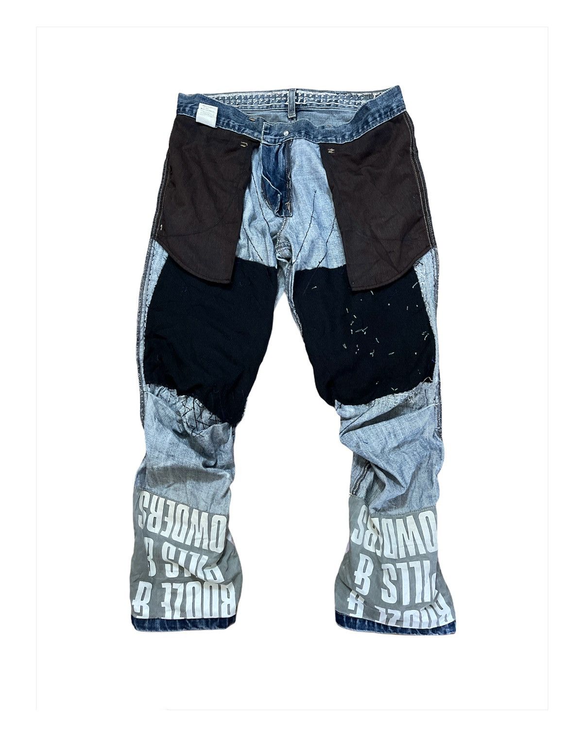 Kapital PPFM Seditionaries Multipocket Denim Jeans Size US 33 - 3 Thumbnail