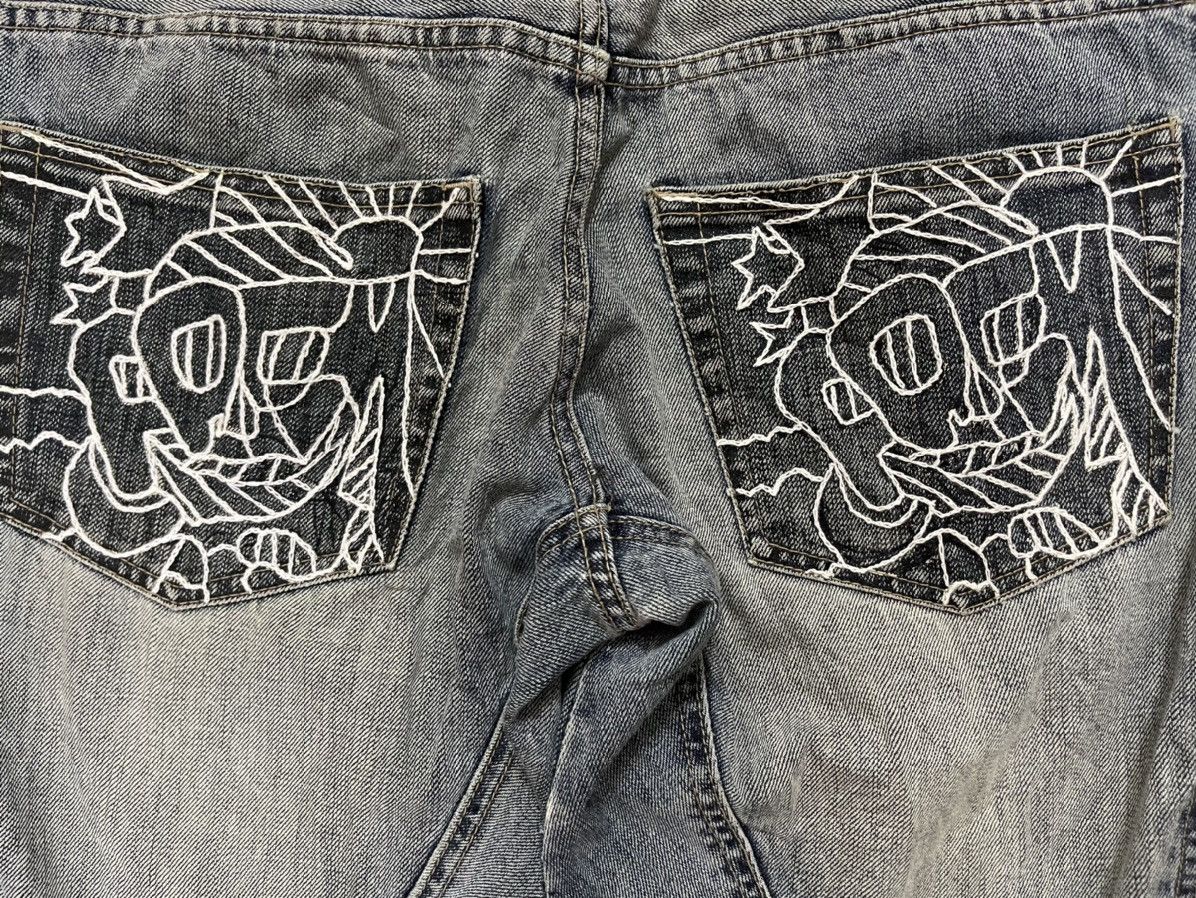 Kapital PPFM Seditionaries Multipocket Denim Jeans Size US 33 - 5 Thumbnail