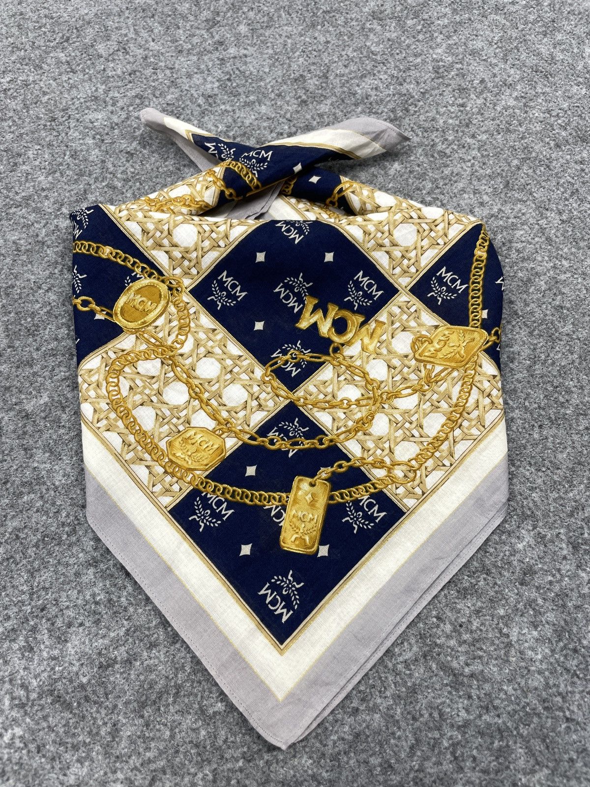 MCM MCM Monogram Handkerchief Size ONE SIZE - 1 Thumbnail