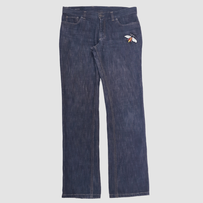 Gucci GUCCI Tom Ford Era Denim Jeans Pants 2002 Flys Patch Grailed