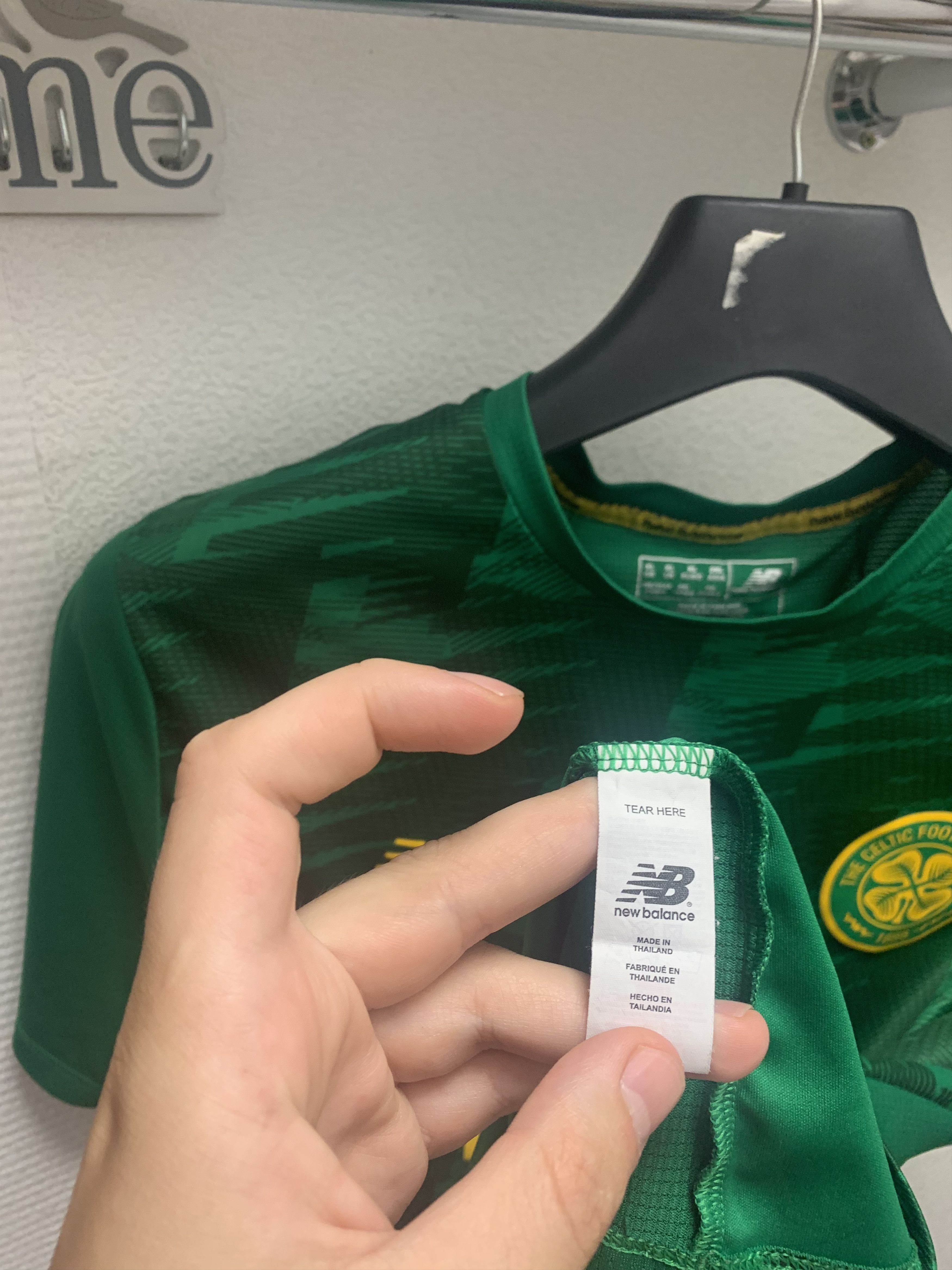 New Balance Celtic new balance soccer jersey green Xl size Size US XL / EU 56 / 4 - 4 Thumbnail