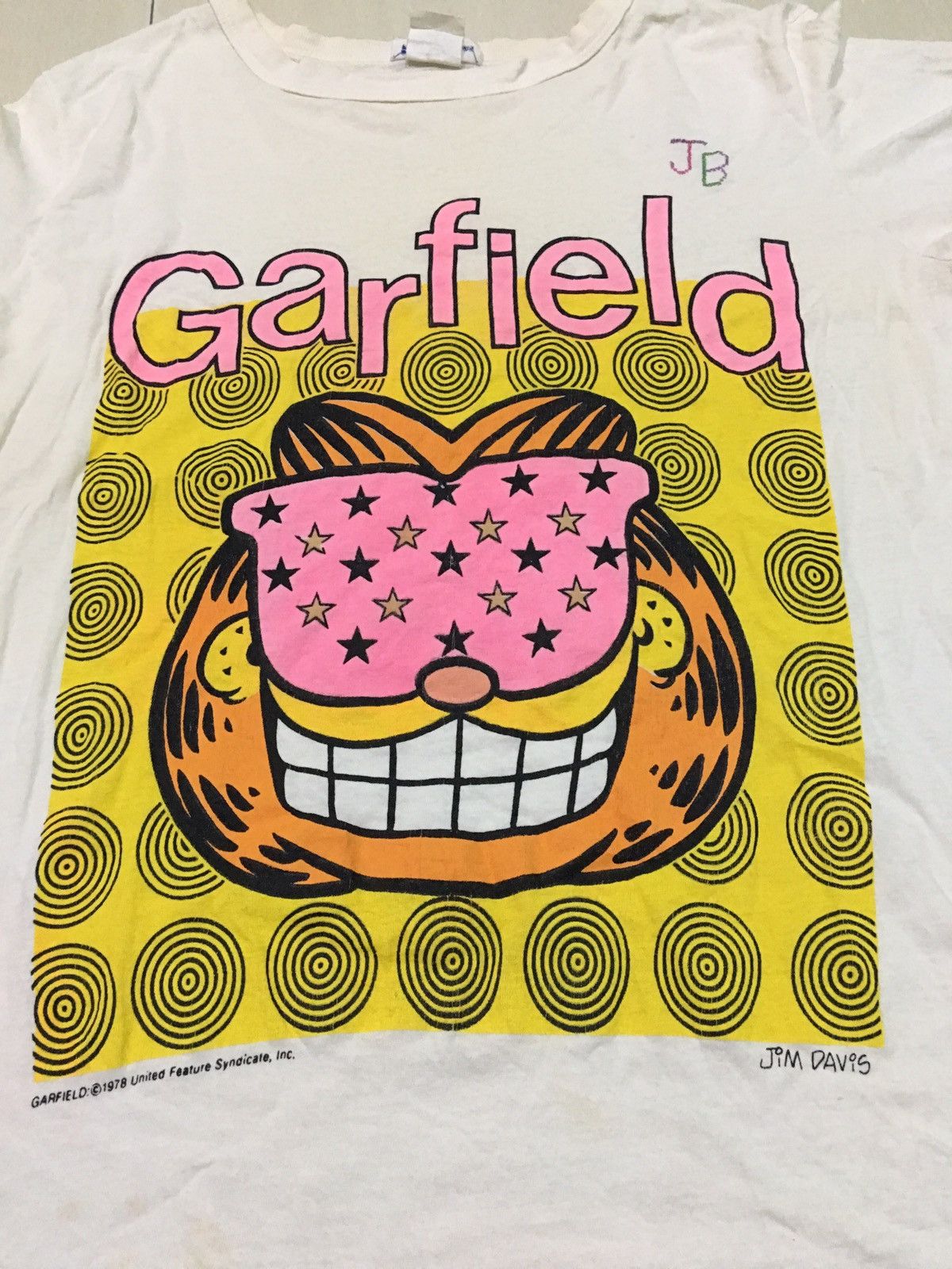 Vintage Vintage 70s Garfield Cartoon Network shirt Size US XL / EU 56 / 4 - 3 Thumbnail