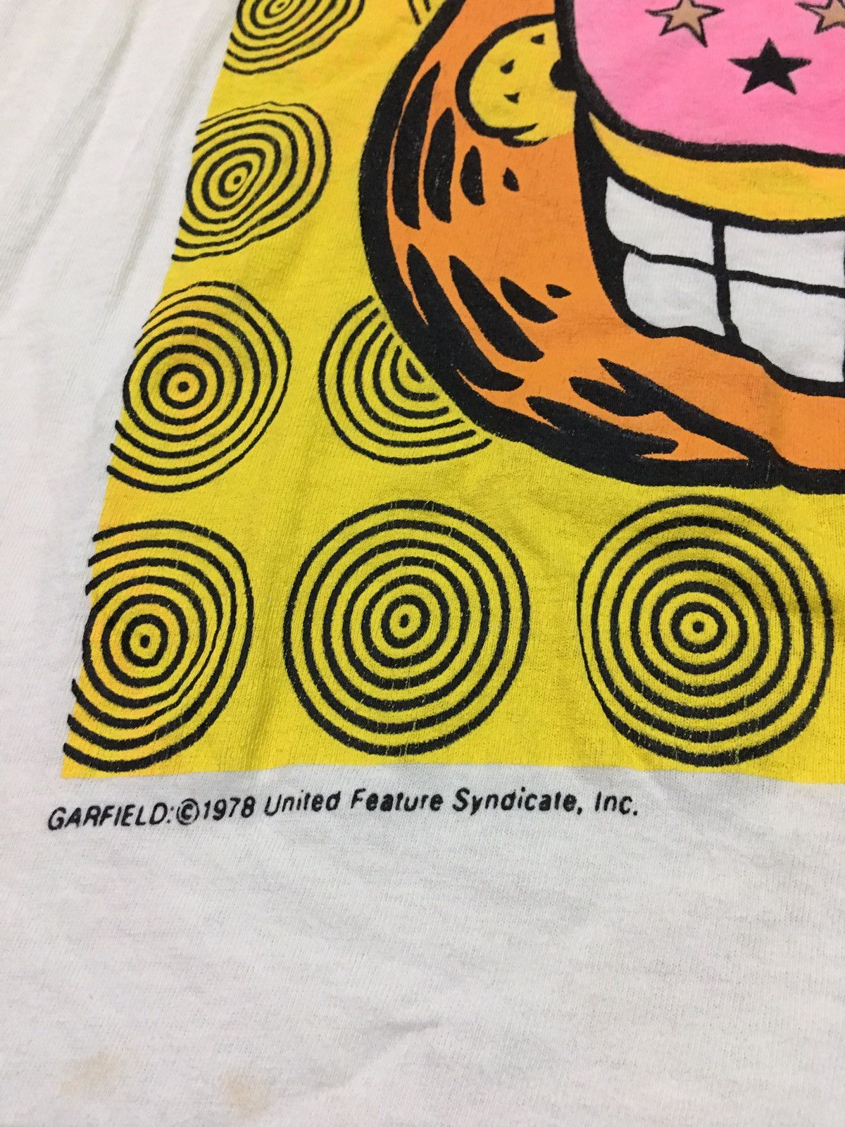 Vintage Vintage 70s Garfield Cartoon Network shirt Size US XL / EU 56 / 4 - 5 Thumbnail