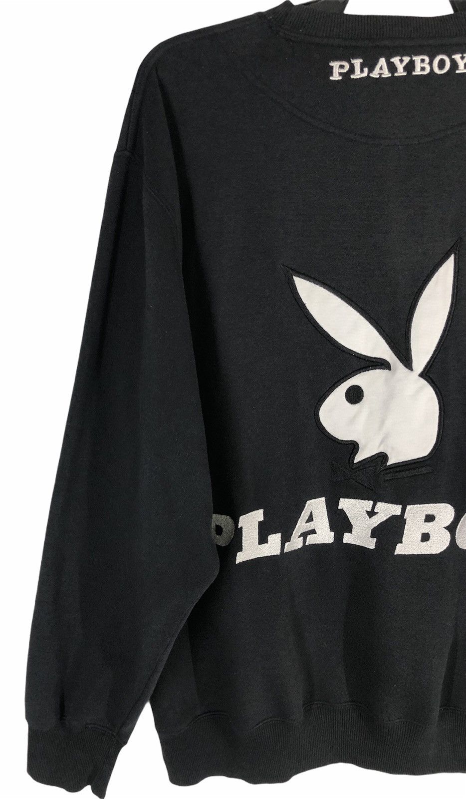 Playboy × Vintage Vintage Playboy Big Logo Sweatshirt Crewneck Size US L / EU 52-54 / 3 - 6 Thumbnail