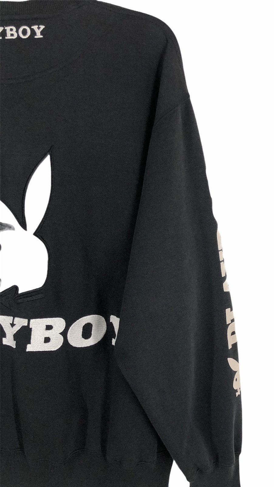 Playboy × Vintage Vintage Playboy Big Logo Sweatshirt Crewneck Size US L / EU 52-54 / 3 - 3 Thumbnail