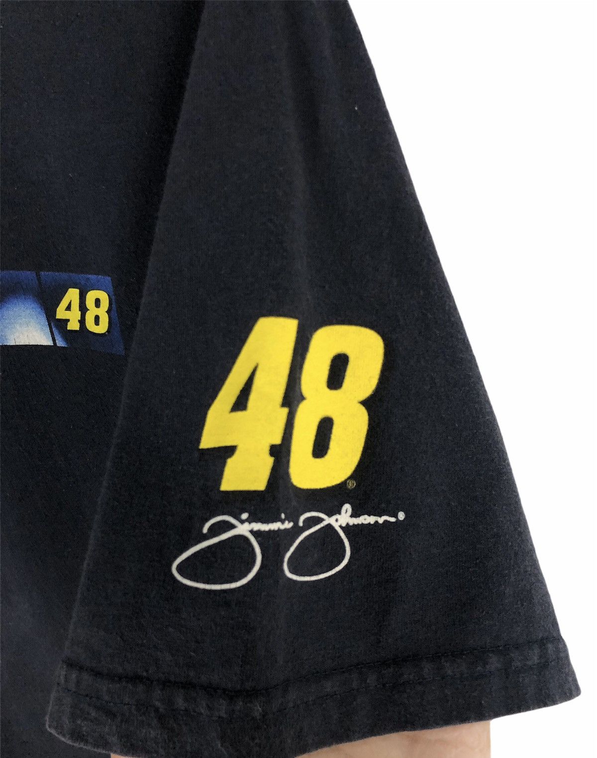 NASCAR Vintage Y2K NASCAR Jimmie Johnson T-Shirt - Mens XL Size US XL / EU 56 / 4 - 7 Thumbnail