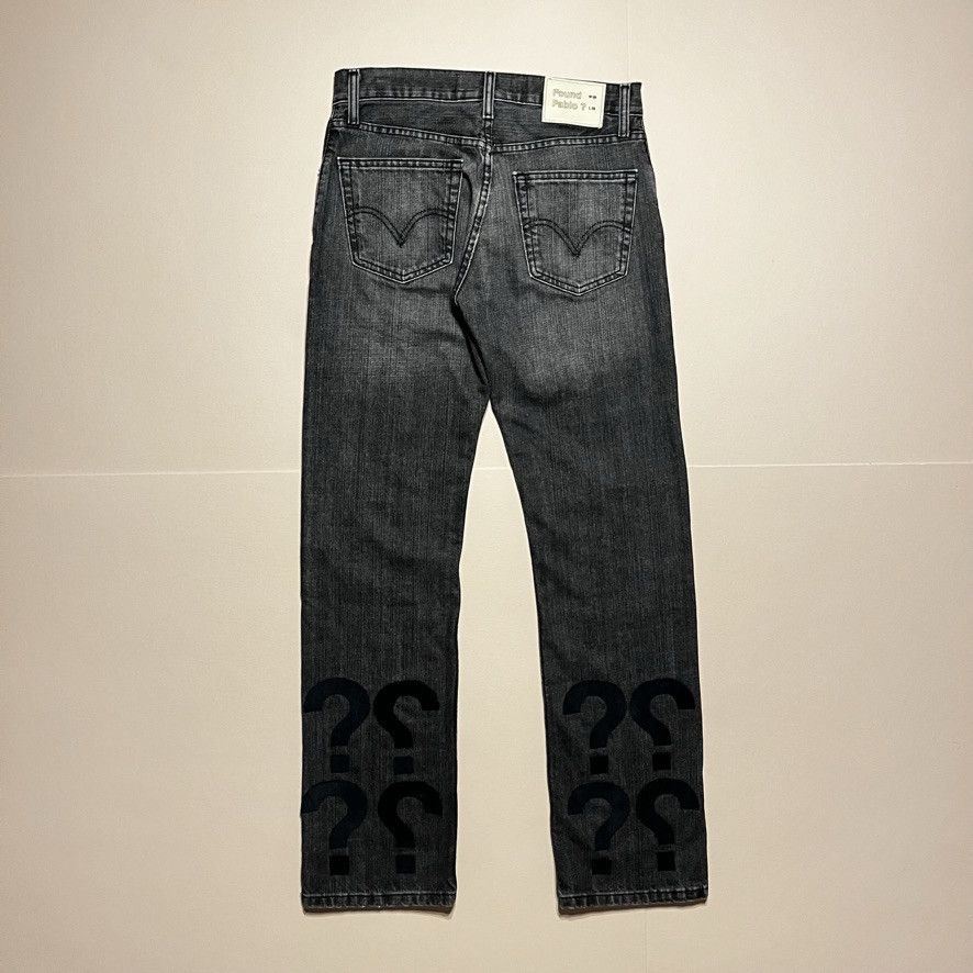 Vintage Found Pablo Charcoal Denim Size US 29 - 2 Thumbnail