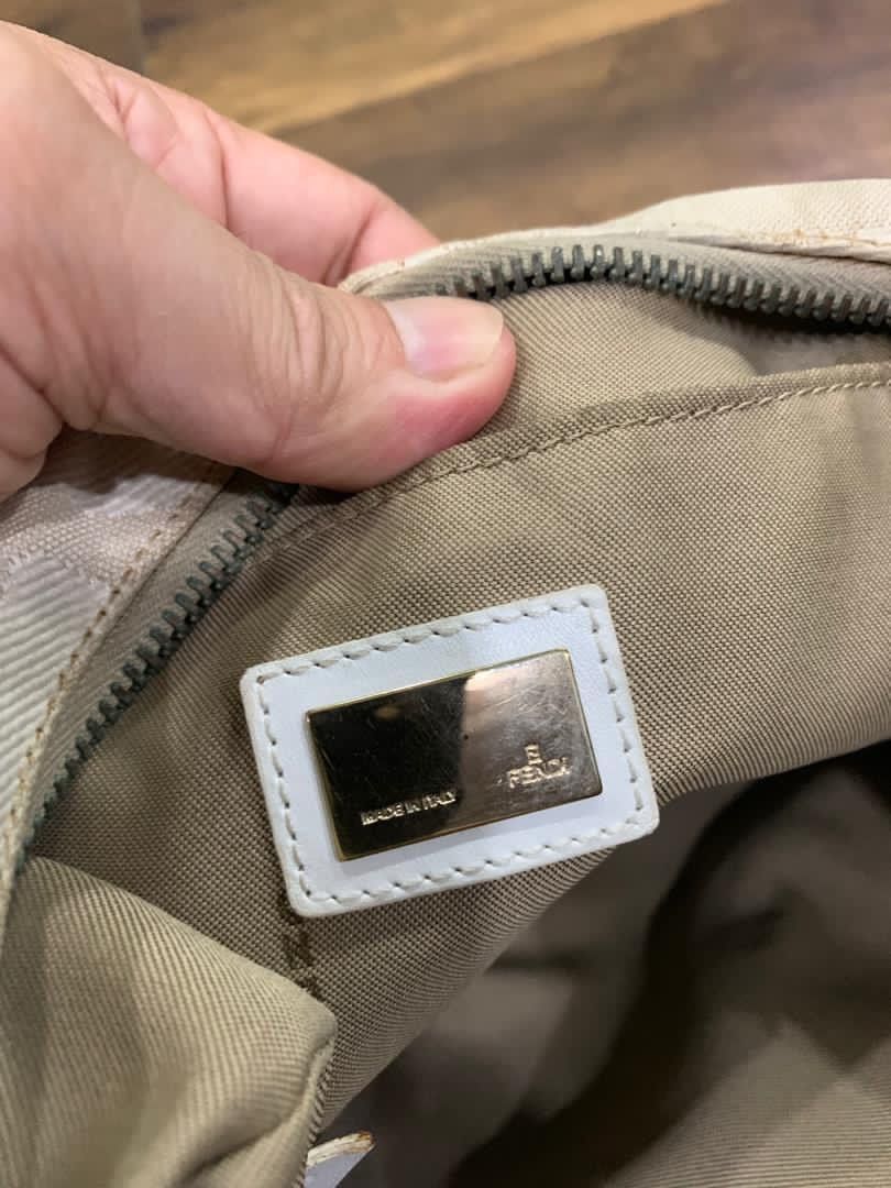 Fendi Best Offer Auth FENDI Zucca Oyster Brown Canvas Hobo Bag Size ONE SIZE - 6 Thumbnail