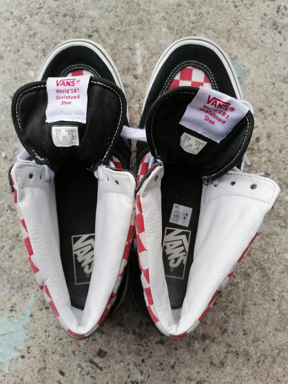 Vans Vans Mountain Edition Red And White Checkered Size US 8 / EU 41 - 6 Thumbnail