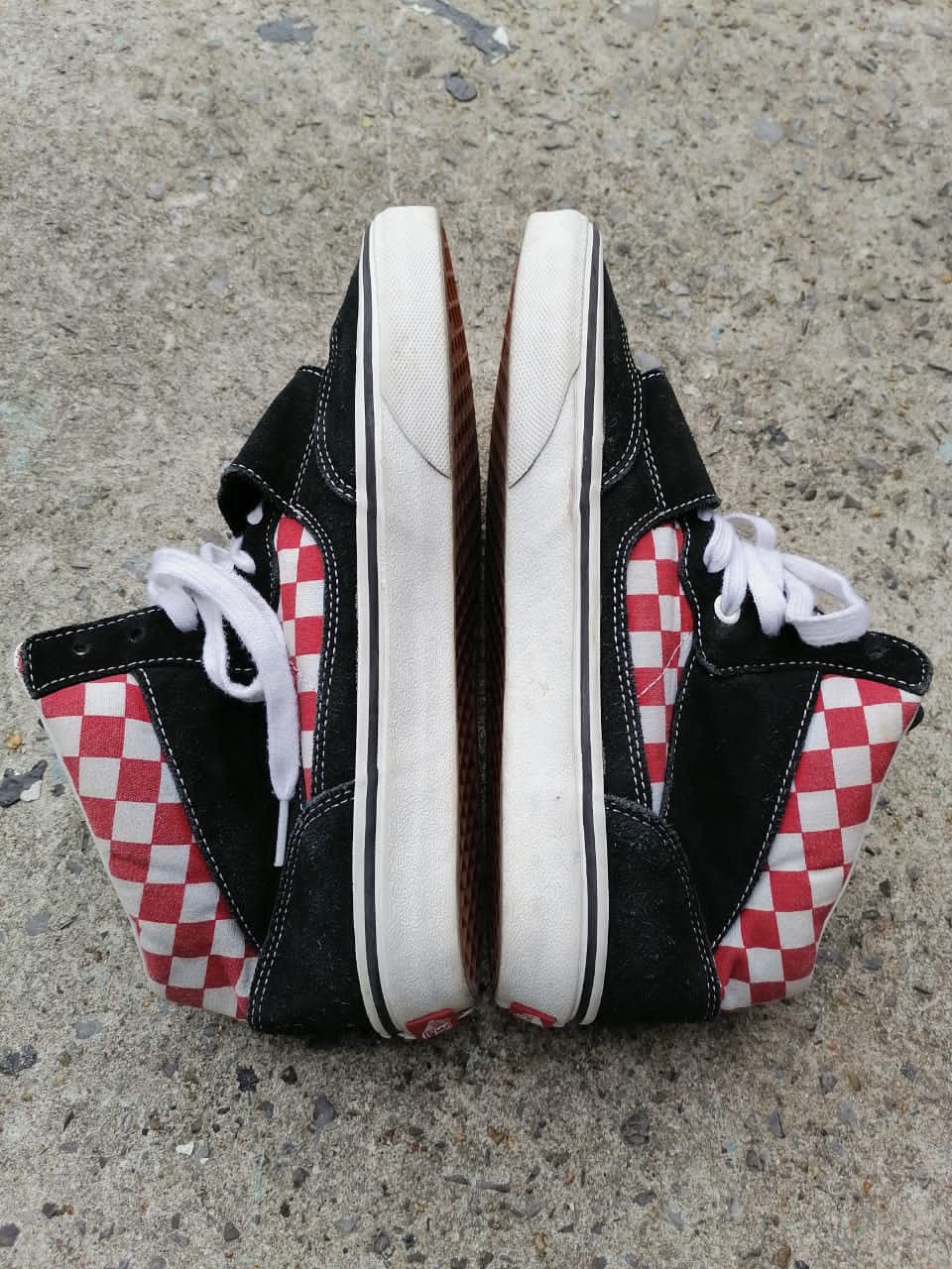 Vans Vans Mountain Edition Red And White Checkered Size US 8 / EU 41 - 9 Thumbnail