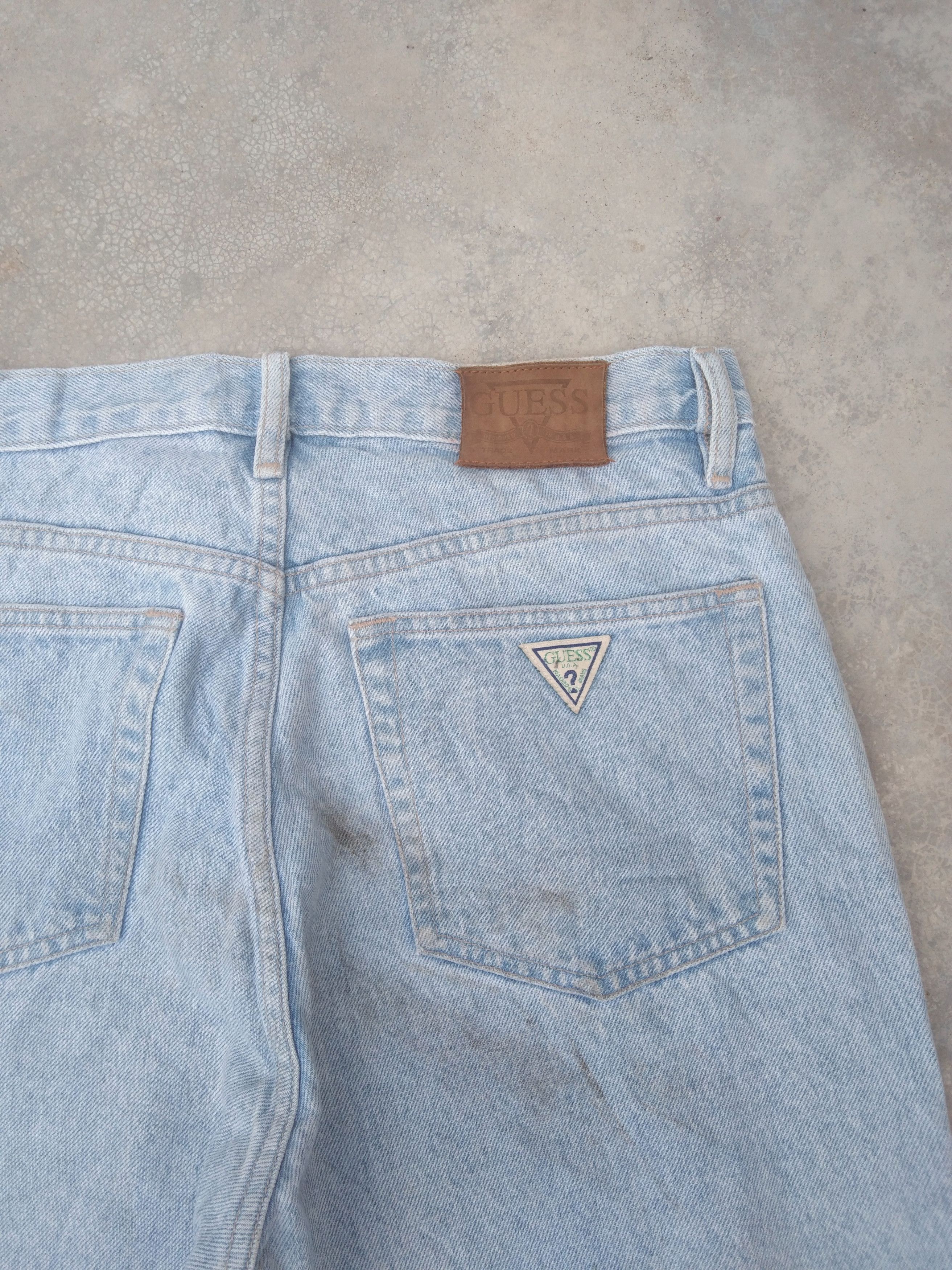 Guess Vintage Guess Jeans USA Straight Leg Denim 32x31 Size US 32 / EU 48 - 7 Thumbnail