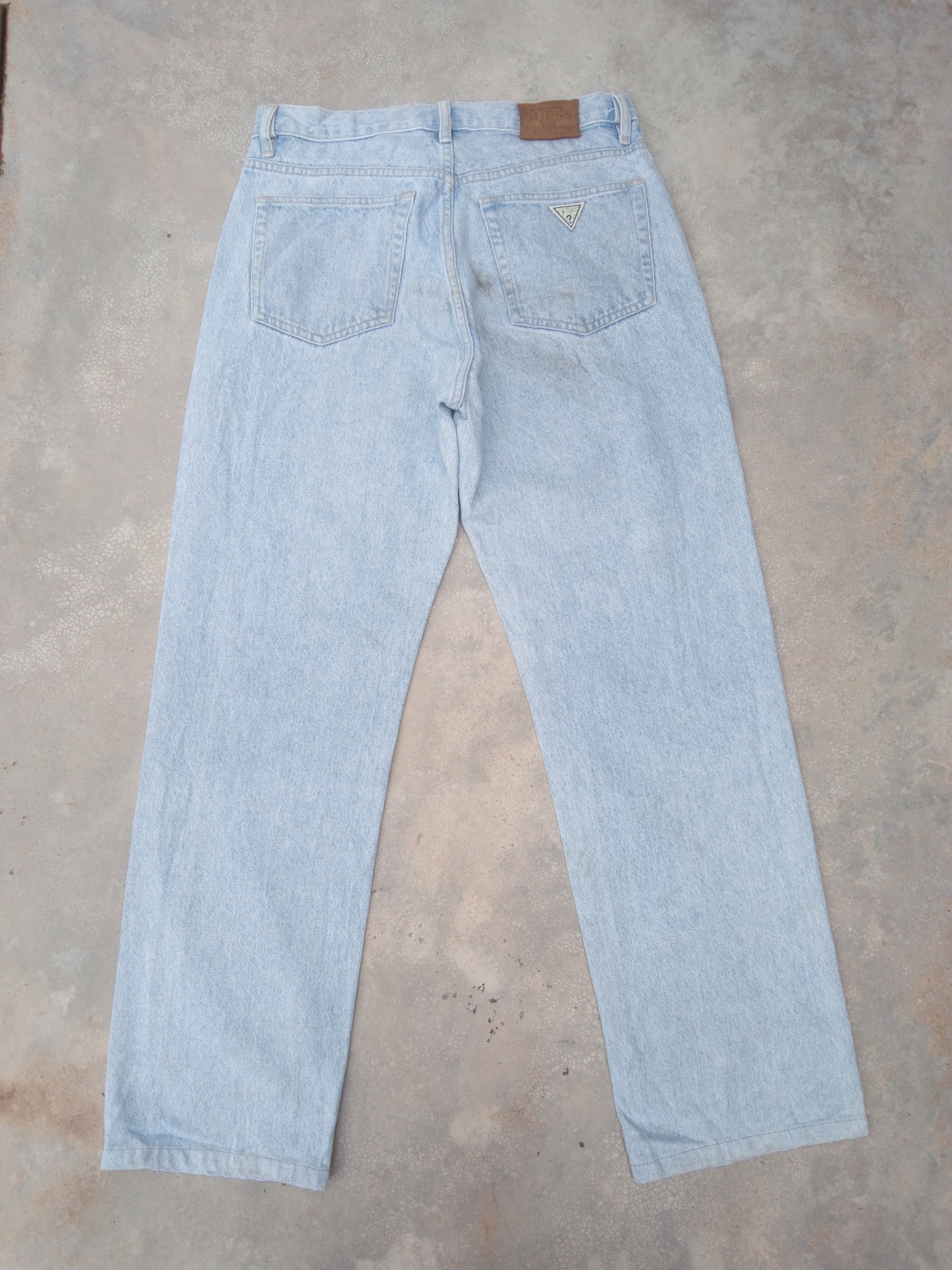 Guess Vintage Guess Jeans USA Straight Leg Denim 32x31 Size US 32 / EU 48 - 2 Thumbnail