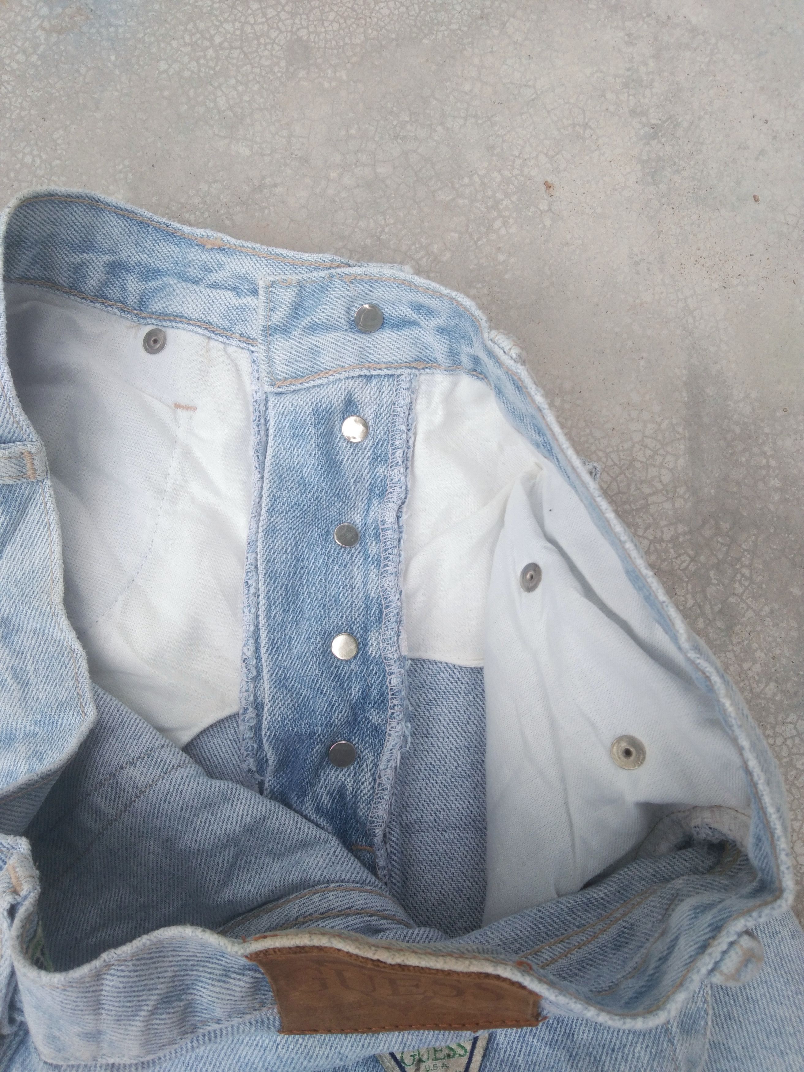 Guess Vintage Guess Jeans USA Straight Leg Denim 32x31 Size US 32 / EU 48 - 5 Thumbnail