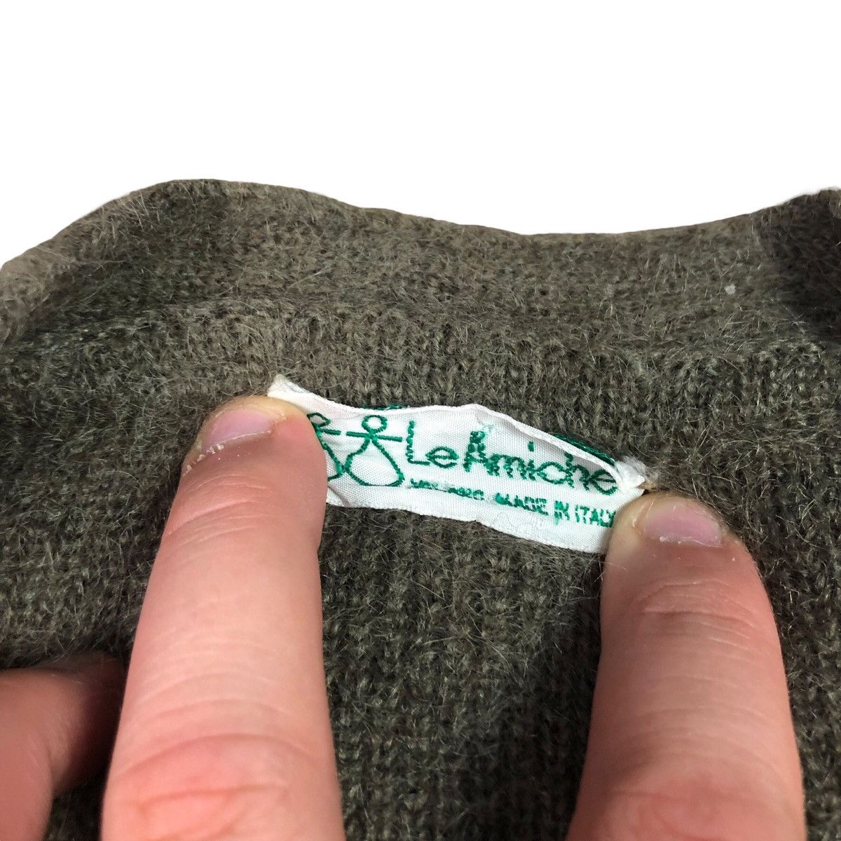 Vintage Vintage 80s 90s LeAmiche Italian Cardigan Sweater Women’s M Size M / US 6-8 / IT 42-44 - 3 Thumbnail