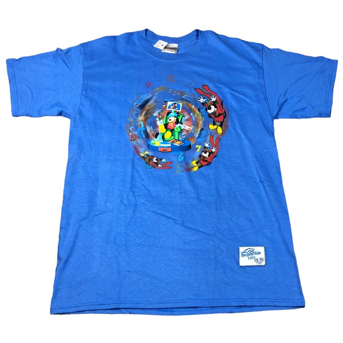 Disney NWT Vintage 2003 Pin Celebration Time Machine Shirt Adult L Size US L / EU 52-54 / 3 - 1 Thumbnail