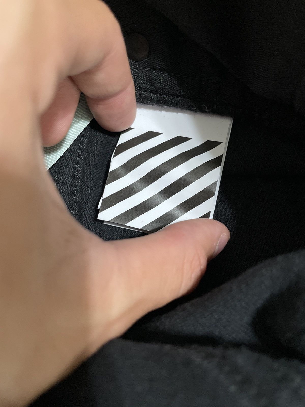 Off-White FW19 Off White Black Jeans & Belt Size US 34 / EU 50 - 8 Thumbnail