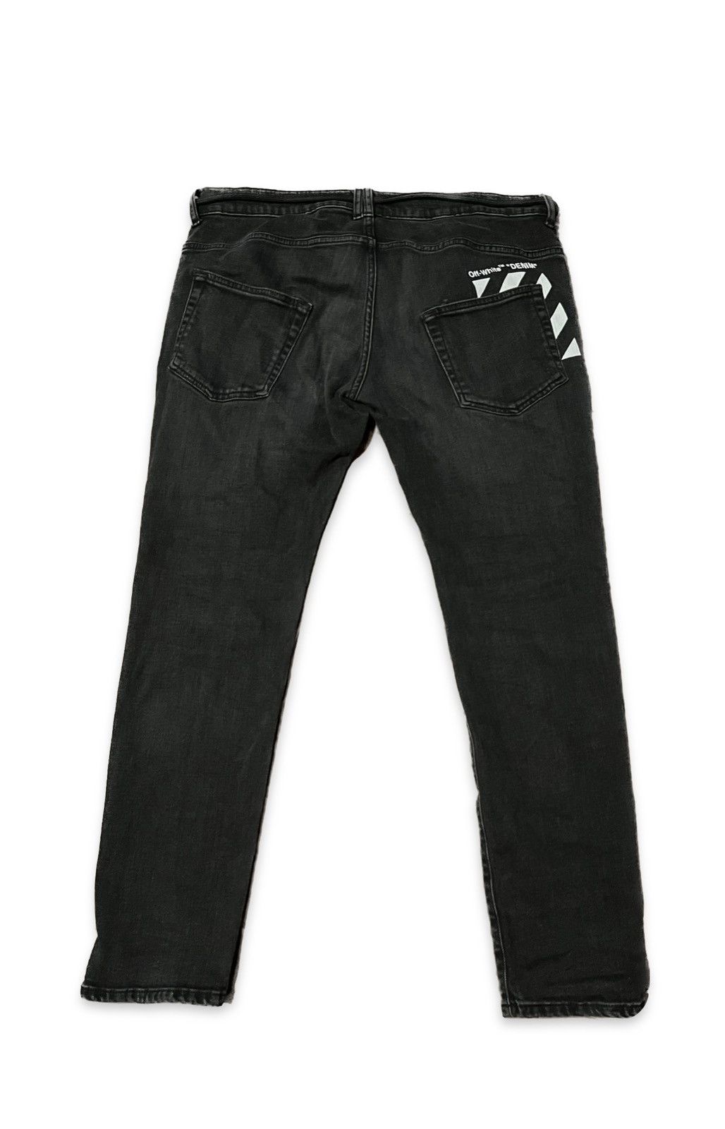 Off-White FW19 Off White Black Jeans & Belt Size US 34 / EU 50 - 2 Thumbnail