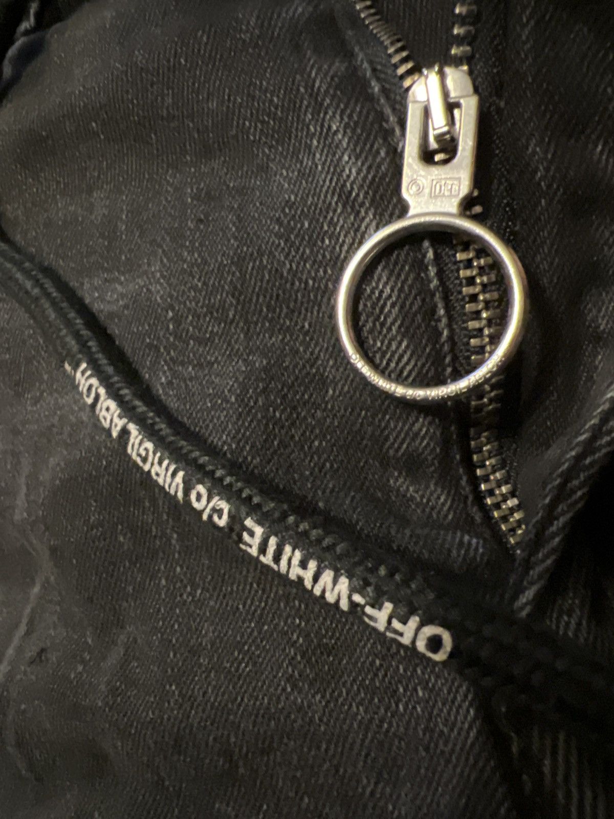 Off-White FW19 Off White Black Jeans & Belt Size US 34 / EU 50 - 6 Thumbnail