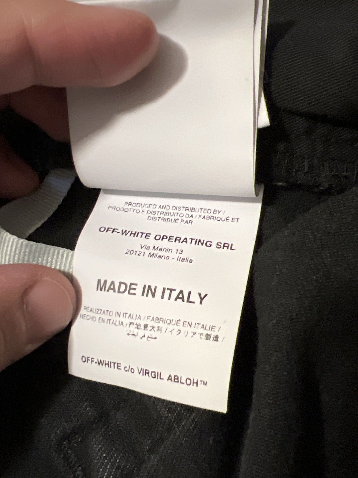 Off-White FW19 Off White Black Jeans & Belt Size US 34 / EU 50 - 10 Thumbnail