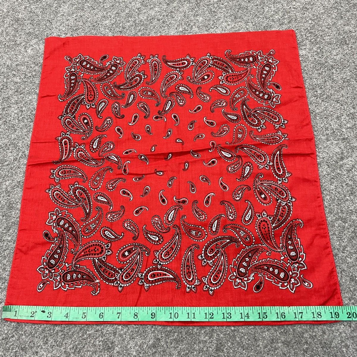 Japanese Brand Paisley Handkerchief Size ONE SIZE - 3 Thumbnail