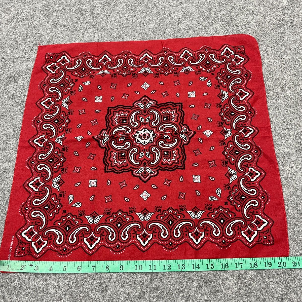 Japanese Brand Paisley Handkerchief Size ONE SIZE - 2 Thumbnail