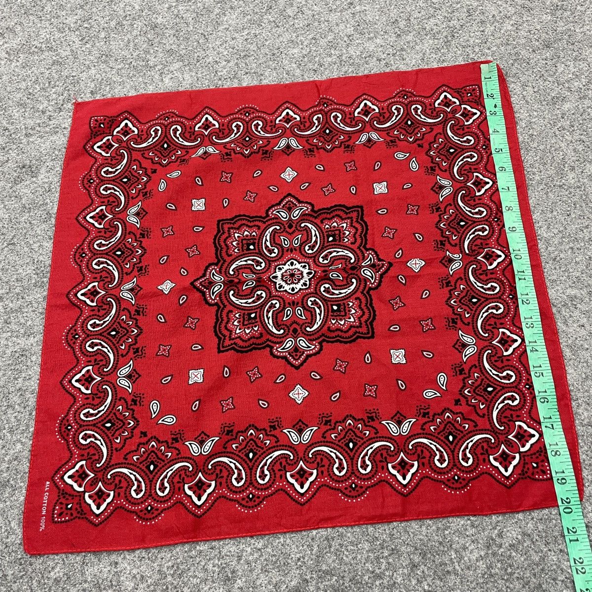 Japanese Brand Paisley Handkerchief Size ONE SIZE - 3 Thumbnail