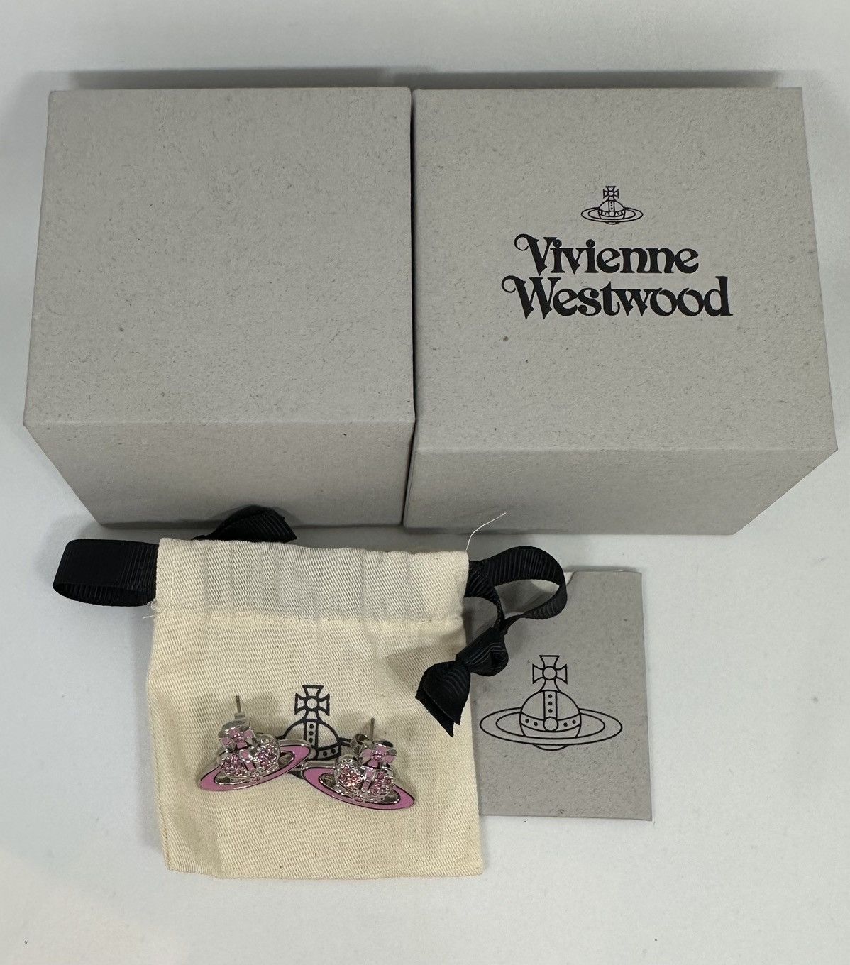 Vivienne westwood reverse heart on sale earrings