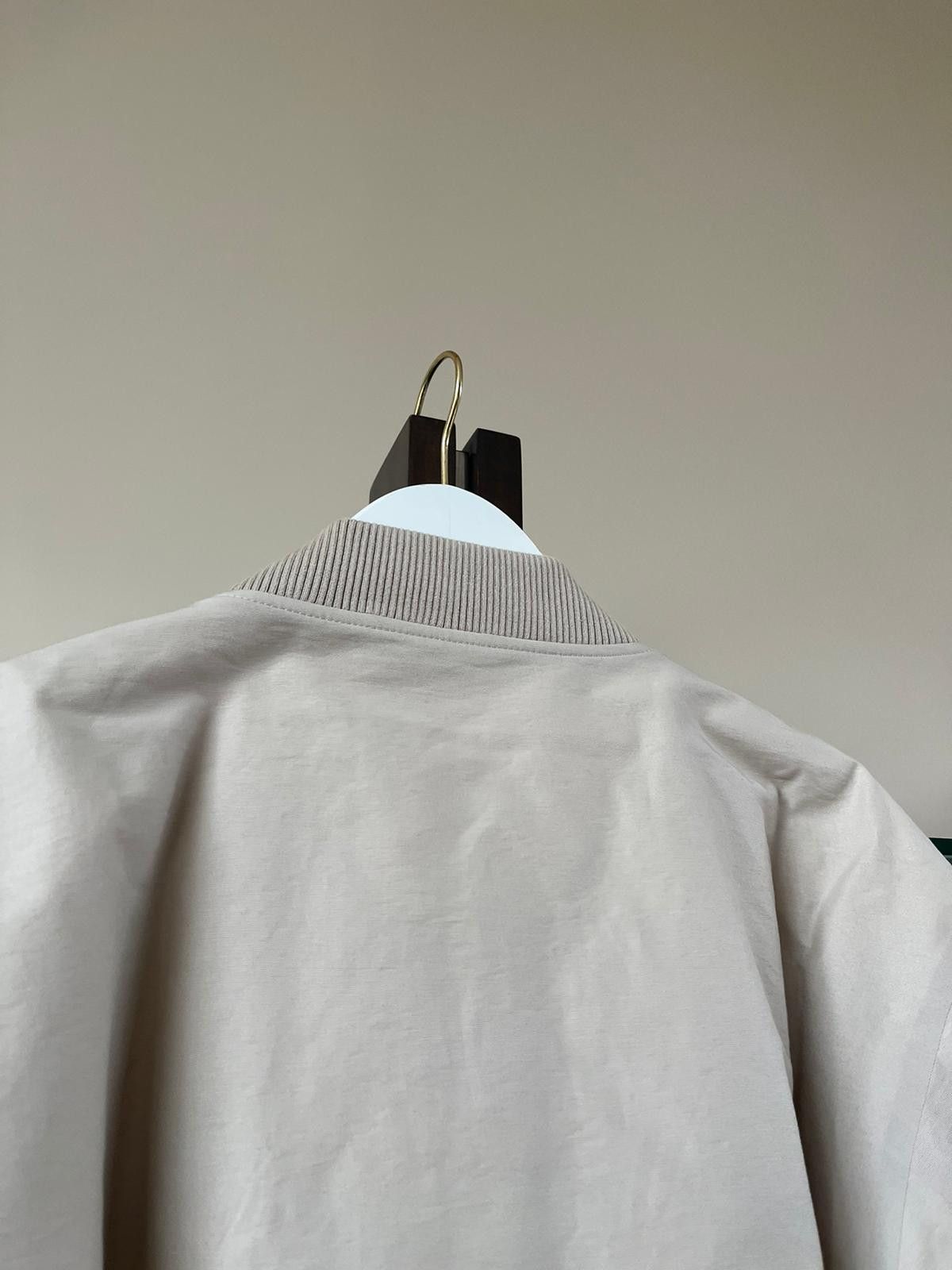 Bottega Veneta Blouson in Twill Nylon in Bone Size US L / EU 52-54 / 3 - 17 Thumbnail