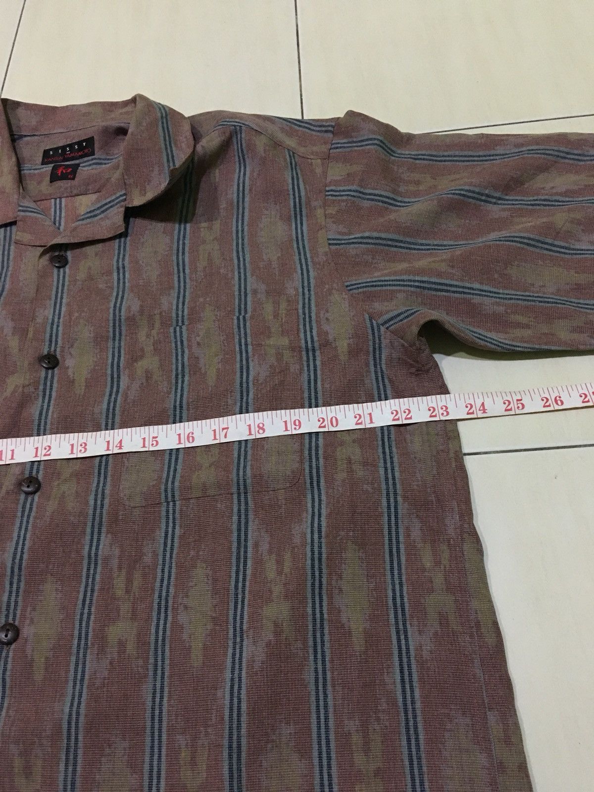 Japanese Brand Japanese Brand X SISSY By Kansai Yamamoto Button Ups Shirt Size US L / EU 52-54 / 3 - 6 Thumbnail