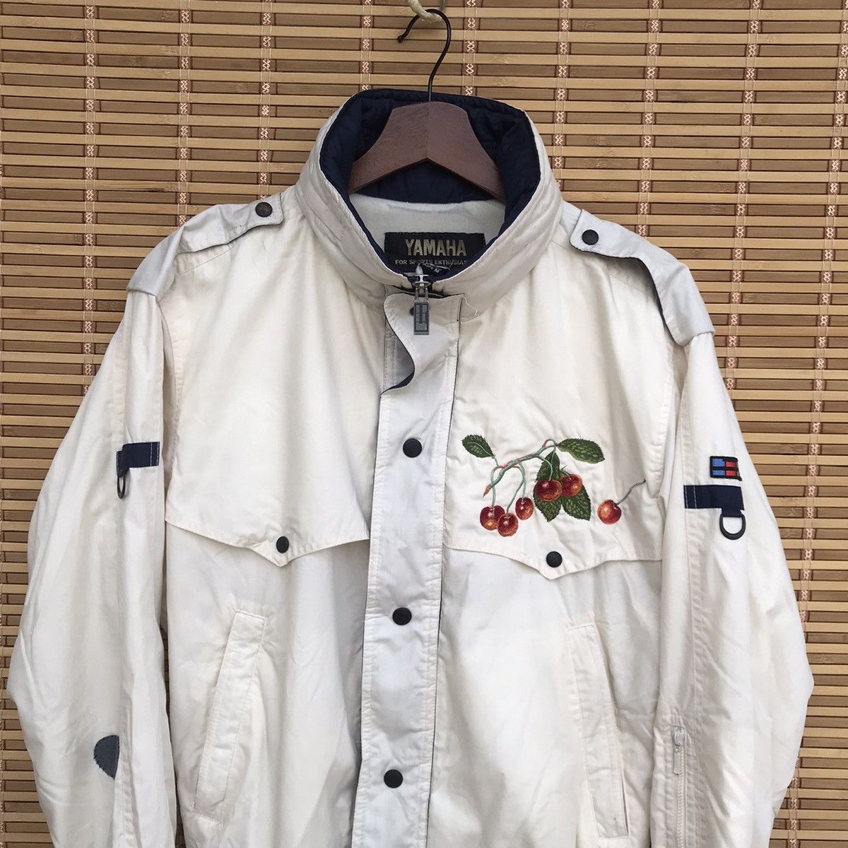 Vintage Rare Yamaha Vintage floral jacket with hidden hoodie Size US M / EU 48-50 / 2 - 5 Thumbnail