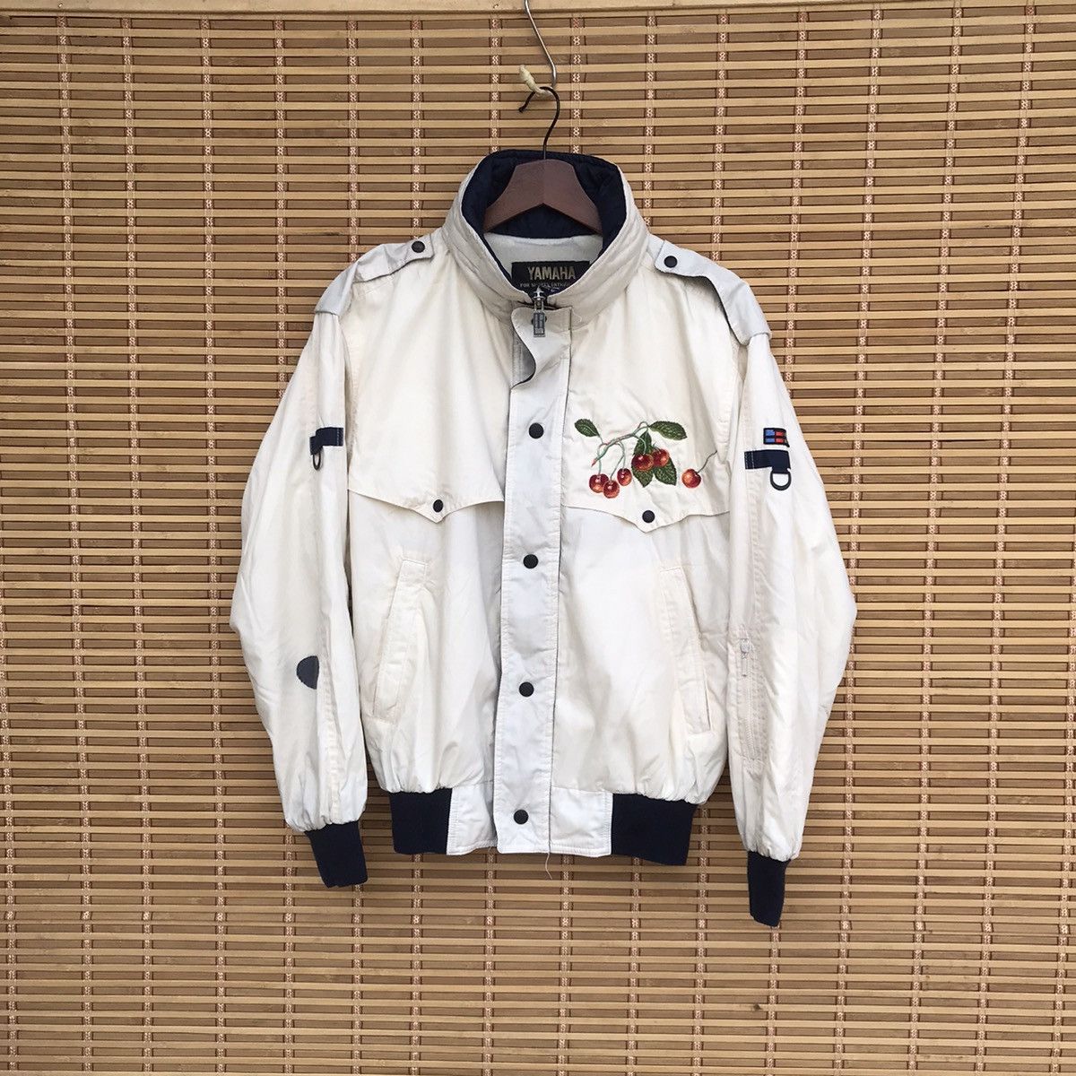 Vintage Rare Yamaha Vintage floral jacket with hidden hoodie Size US M / EU 48-50 / 2 - 2 Thumbnail