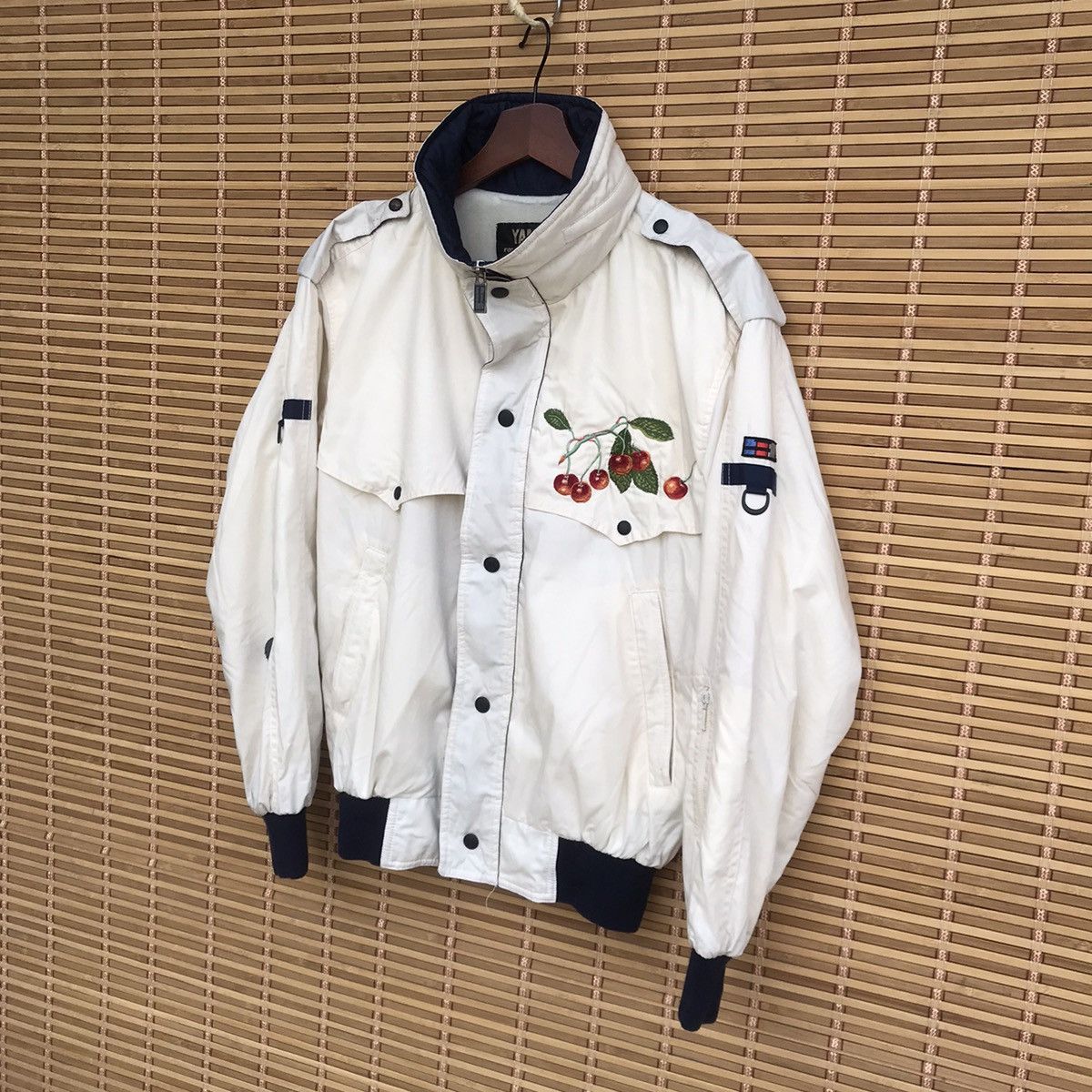 Vintage Rare Yamaha Vintage floral jacket with hidden hoodie Size US M / EU 48-50 / 2 - 3 Thumbnail