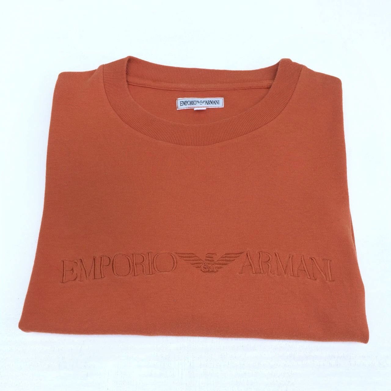 Armani Vintage Emporio Armani Big spell out Size US M / EU 48-50 / 2 - 2 Thumbnail