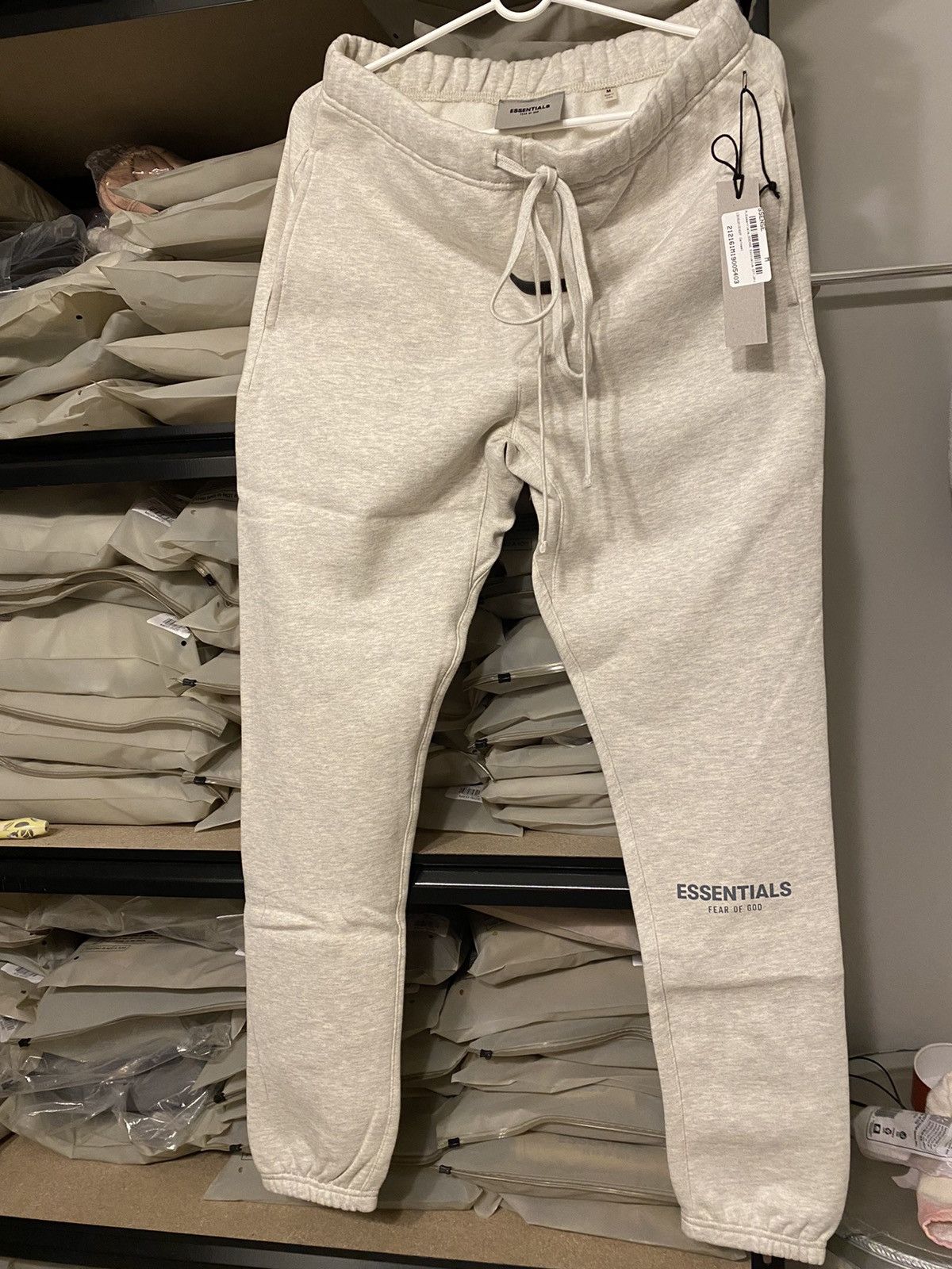 Fear of god fog fear of god essentials sweatpants core collection grailed