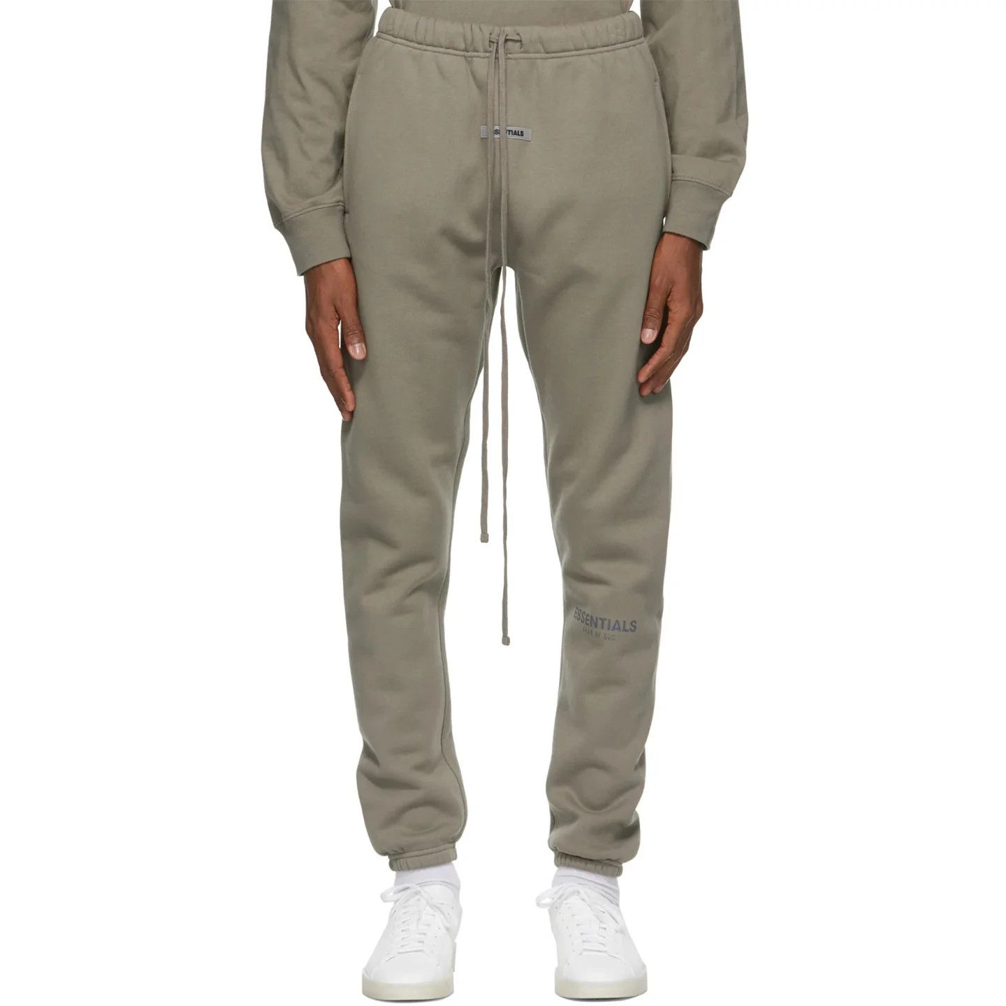 image of New Fog Essentials Cement Sweatpants (S) in Grey, Men's (Size 30)