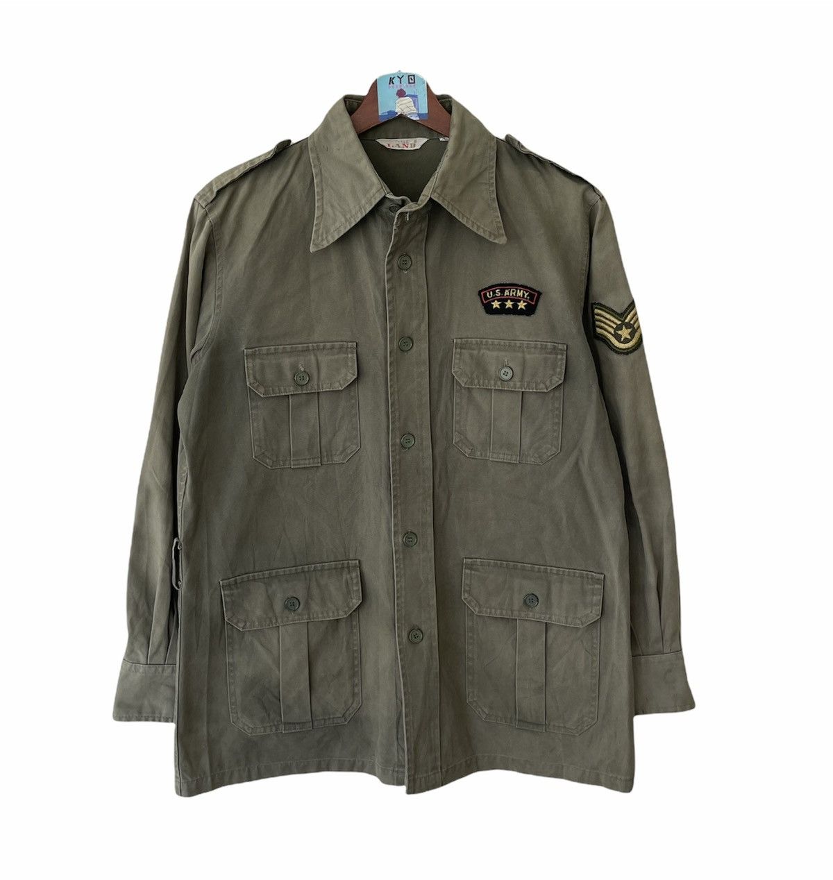 VINTAGE THREE LAND ARMY JACKET