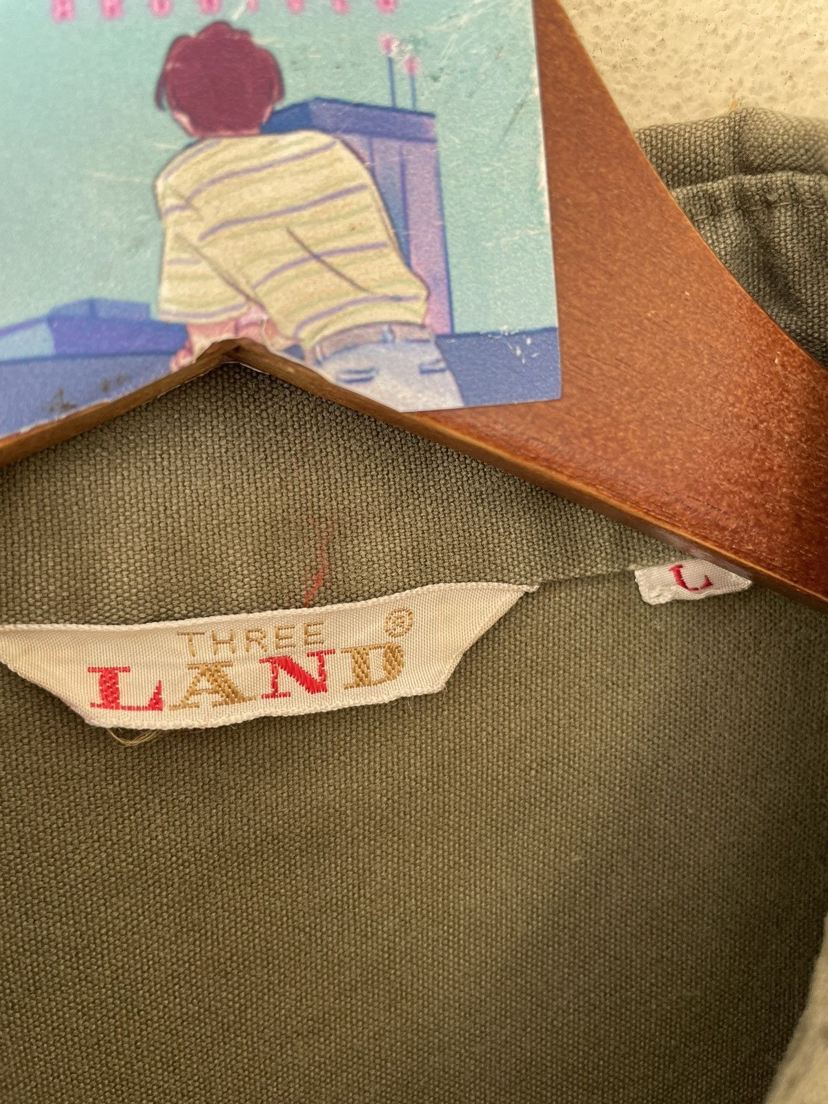 Japanese Brand × Vintage VINTAGE THREE LAND ARMY JACKET Size US L / EU 52-54 / 3 - 8 Thumbnail