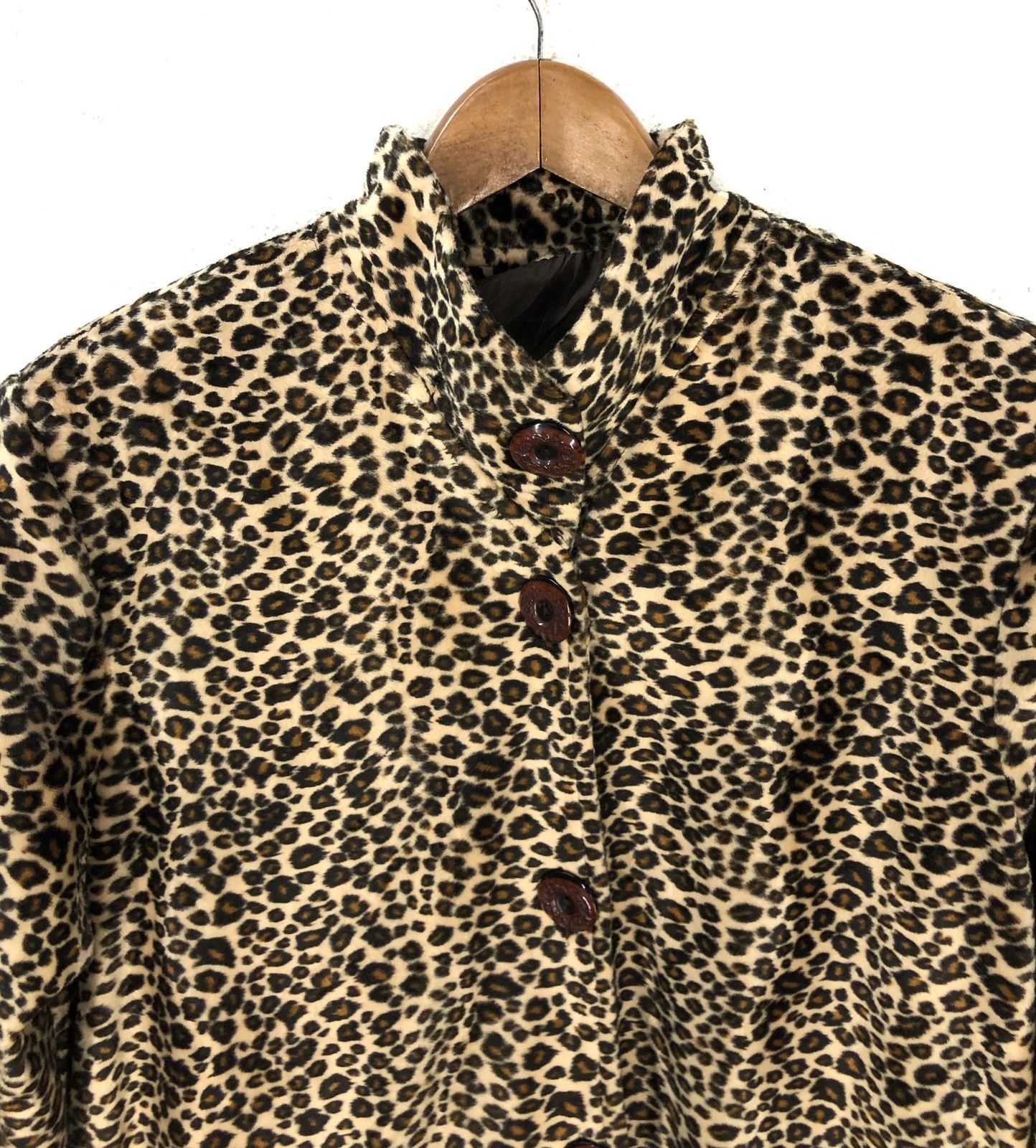 Designer Nice Design Leopard Stripe Long Jacket Fashion Week cw21 Size US M / EU 48-50 / 2 - 2 Thumbnail