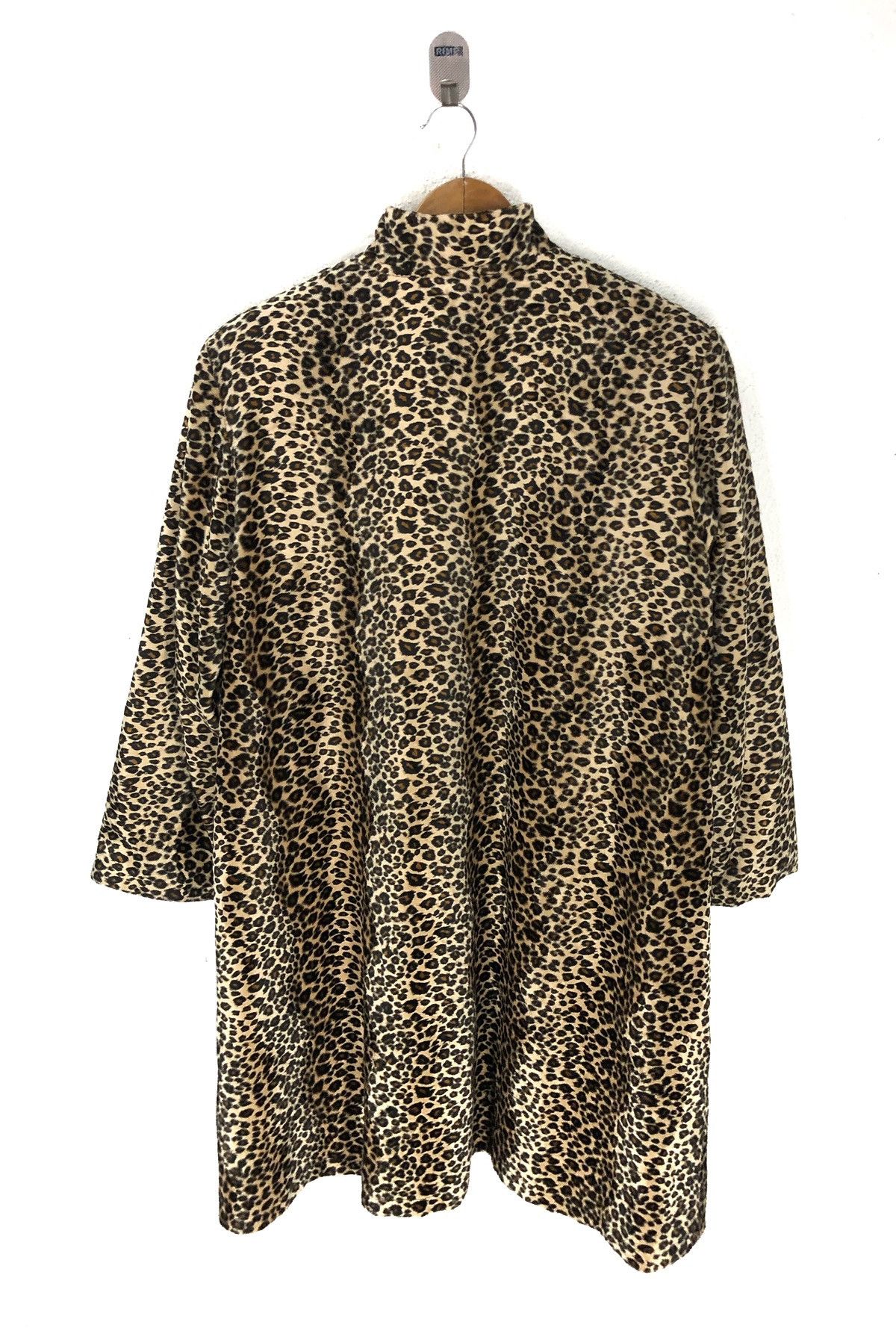Designer Nice Design Leopard Stripe Long Jacket Fashion Week cw21 Size US M / EU 48-50 / 2 - 6 Thumbnail