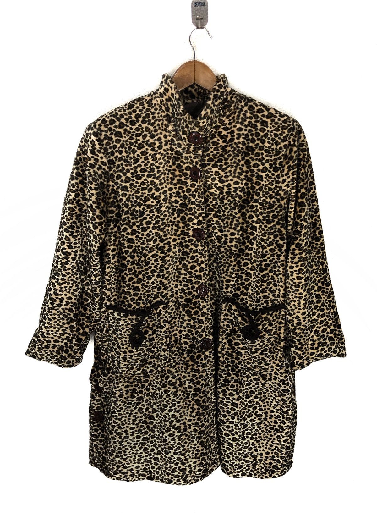 Designer Nice Design Leopard Stripe Long Jacket Fashion Week cw21 Size US M / EU 48-50 / 2 - 1 Thumbnail