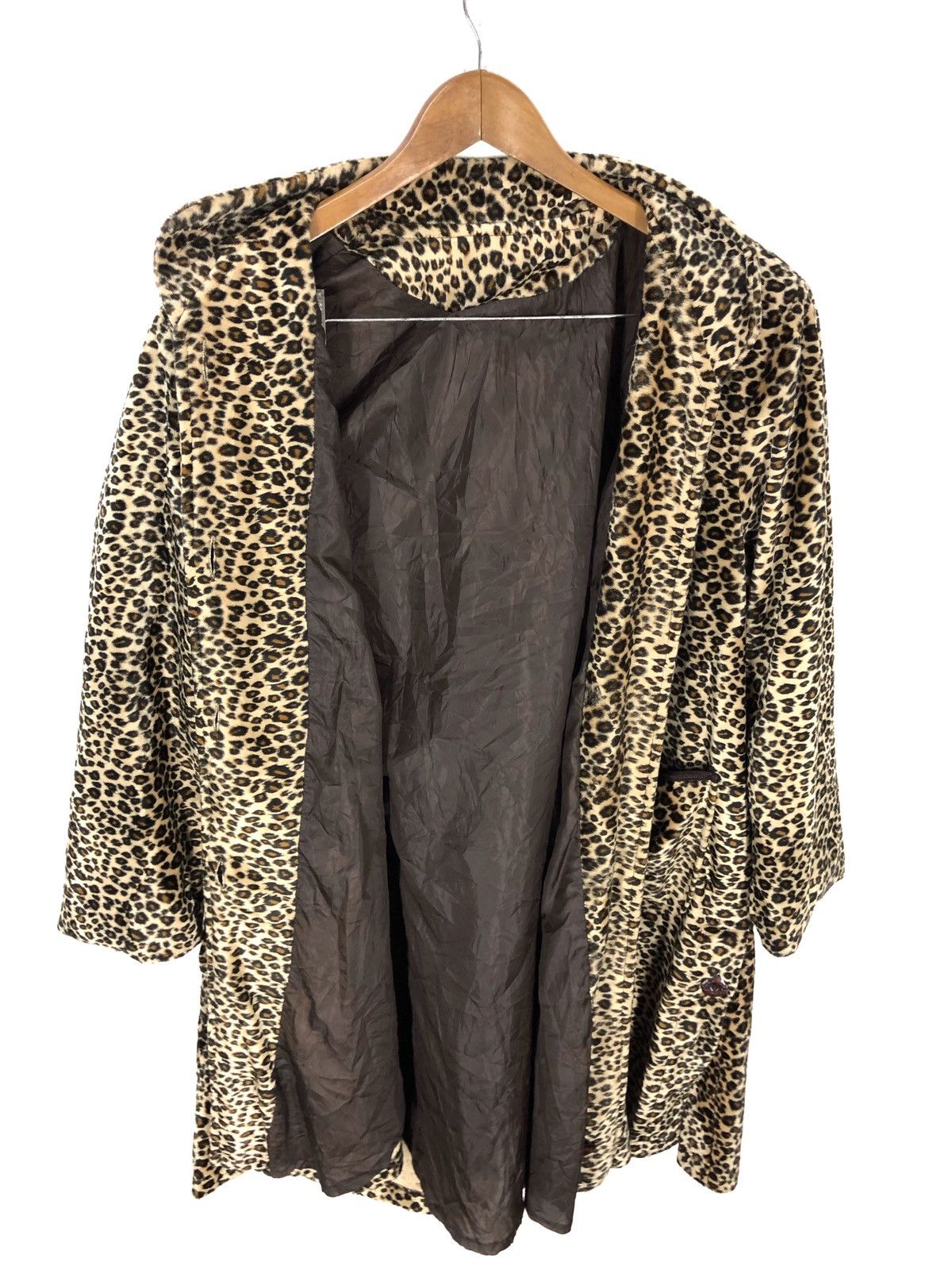 Designer Nice Design Leopard Stripe Long Jacket Fashion Week cw21 Size US M / EU 48-50 / 2 - 9 Thumbnail