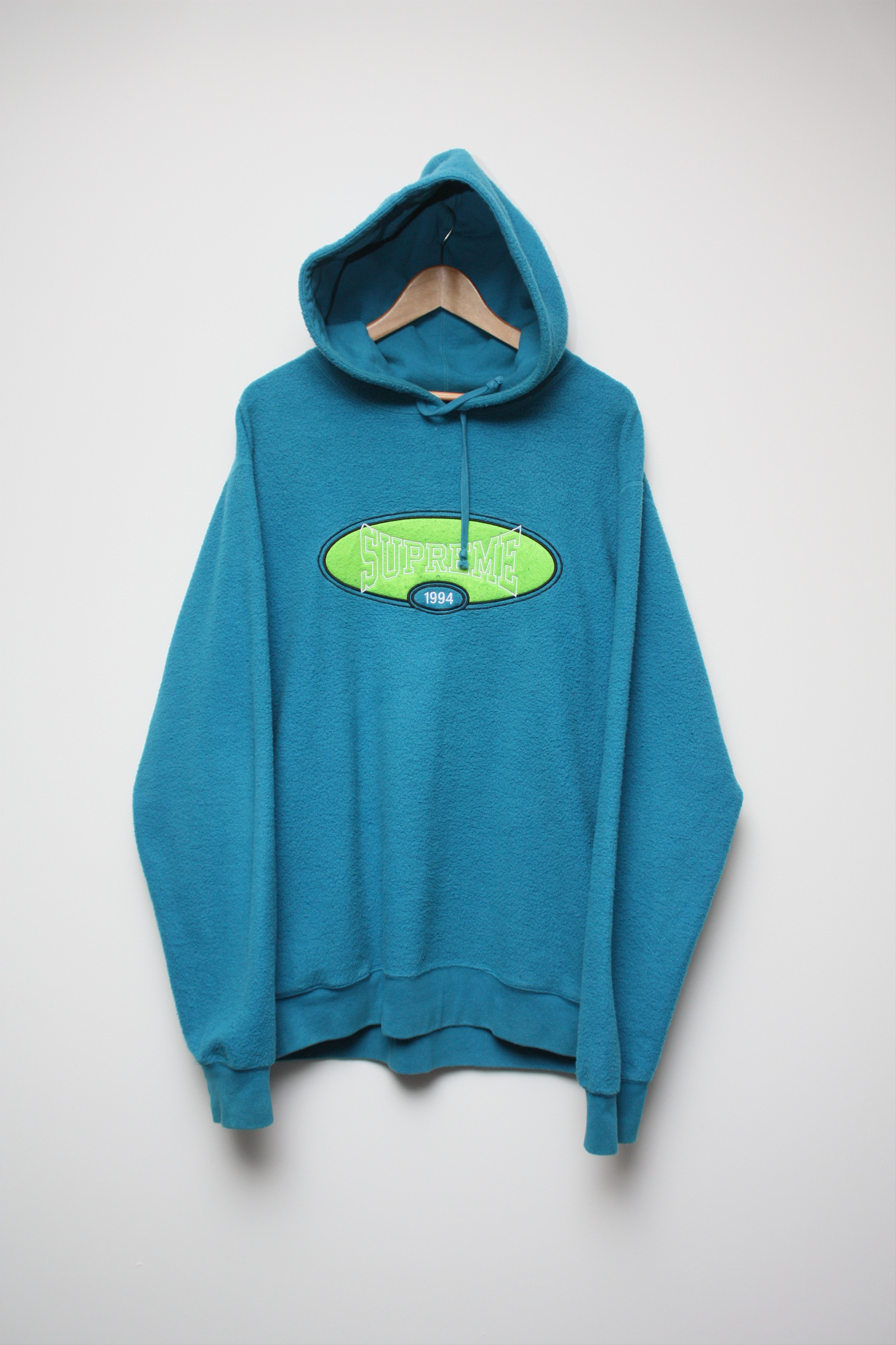 Supreme Supreme Reverse Fleece Hooded Sweatshirt Size US XL / EU 56 / 4 - 1 Thumbnail