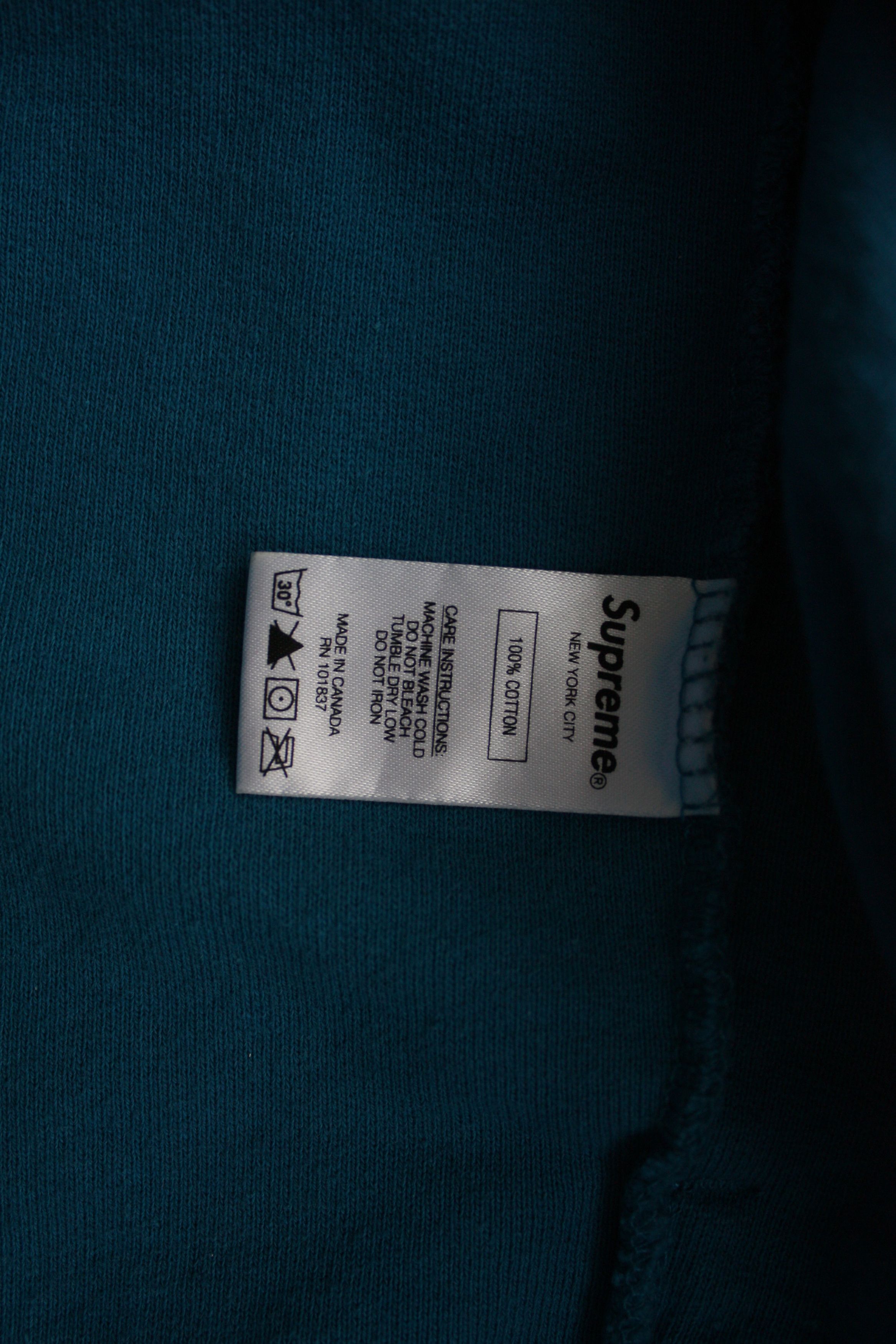 Supreme Supreme Reverse Fleece Hooded Sweatshirt Size US XL / EU 56 / 4 - 8 Thumbnail