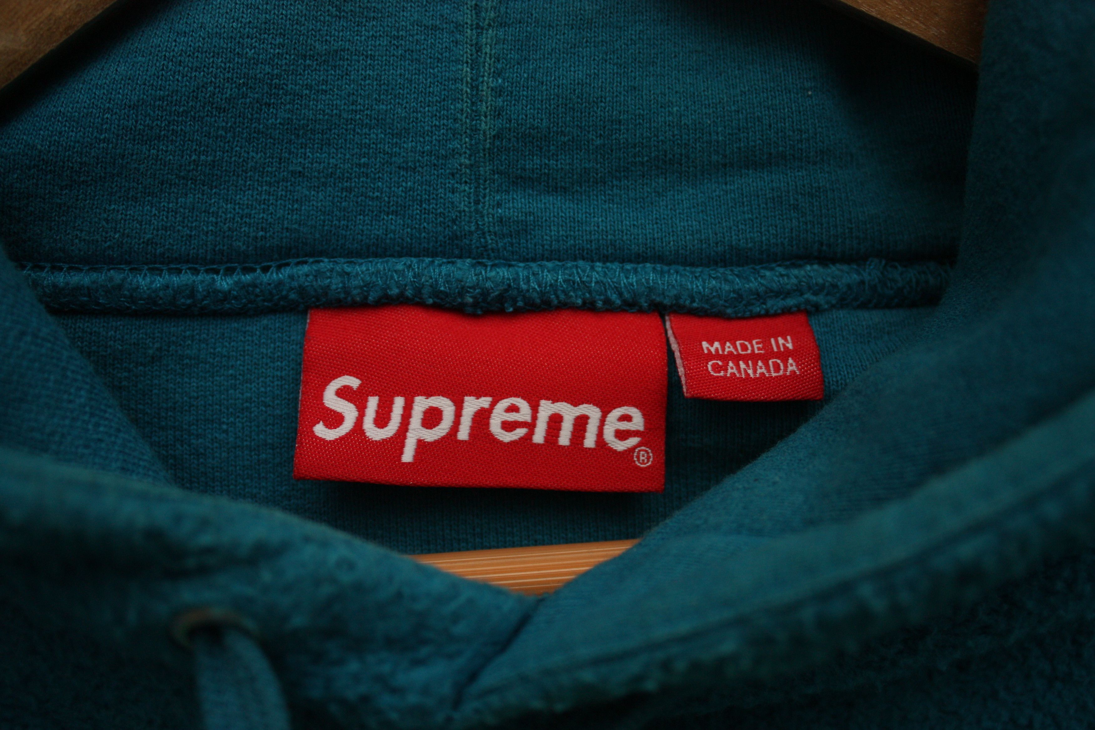 Supreme Supreme Reverse Fleece Hooded Sweatshirt Size US XL / EU 56 / 4 - 5 Thumbnail