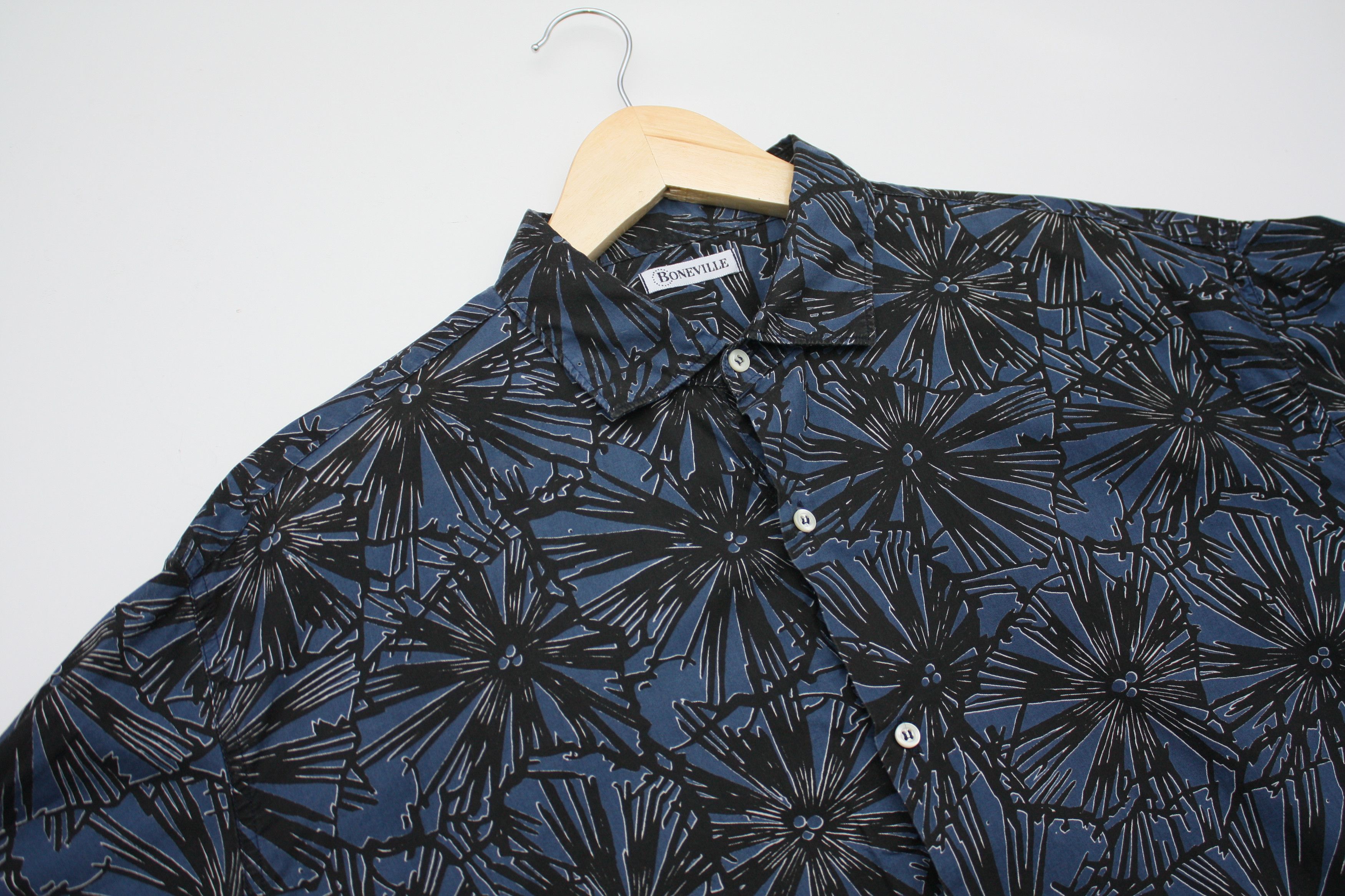 Boneville Boneville Vintage Massimo Osti Long Sleeve Floral Shirt Size US L / EU 52-54 / 3 - 1 Thumbnail