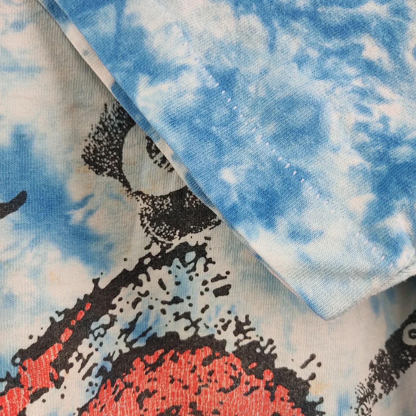 Band Tees × The Cure × Vintage 1992 The Cure Liquid blue Wish Tour All over print Size US XL / EU 56 / 4 - 3 Thumbnail