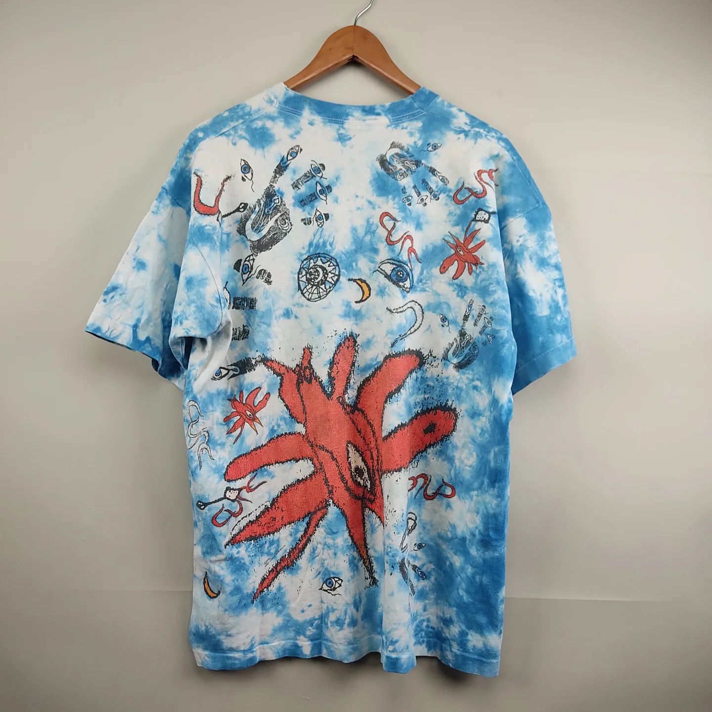 Band Tees × The Cure × Vintage 1992 The Cure Liquid blue Wish Tour All over print Size US XL / EU 56 / 4 - 9 Thumbnail