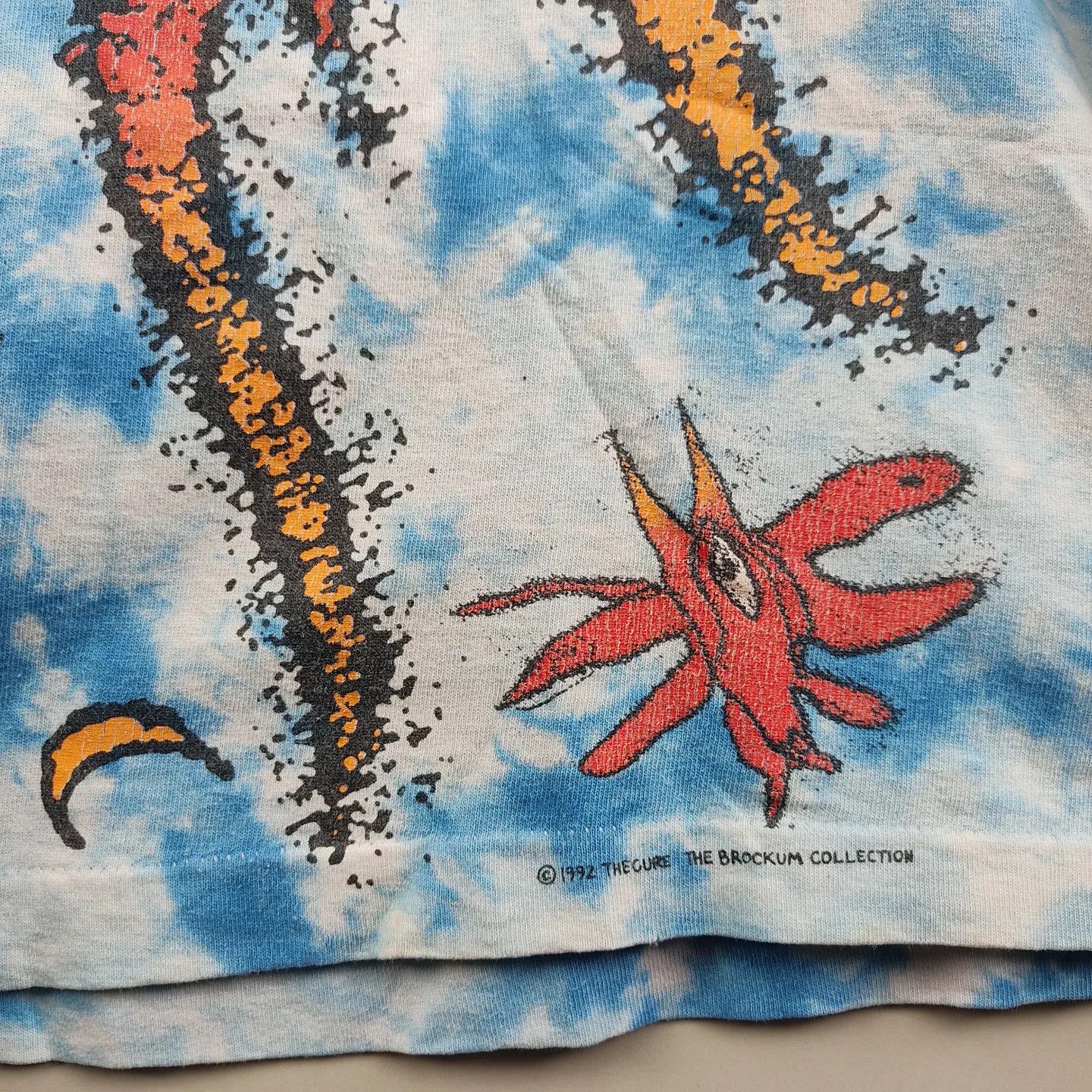 Band Tees × The Cure × Vintage 1992 The Cure Liquid blue Wish Tour All over print Size US XL / EU 56 / 4 - 6 Thumbnail