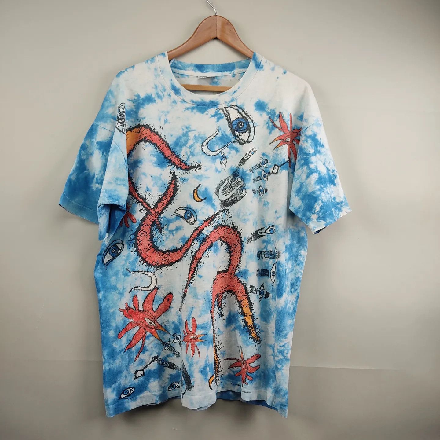 Band Tees × The Cure × Vintage 1992 The Cure Liquid blue Wish Tour All over print Size US XL / EU 56 / 4 - 10 Thumbnail